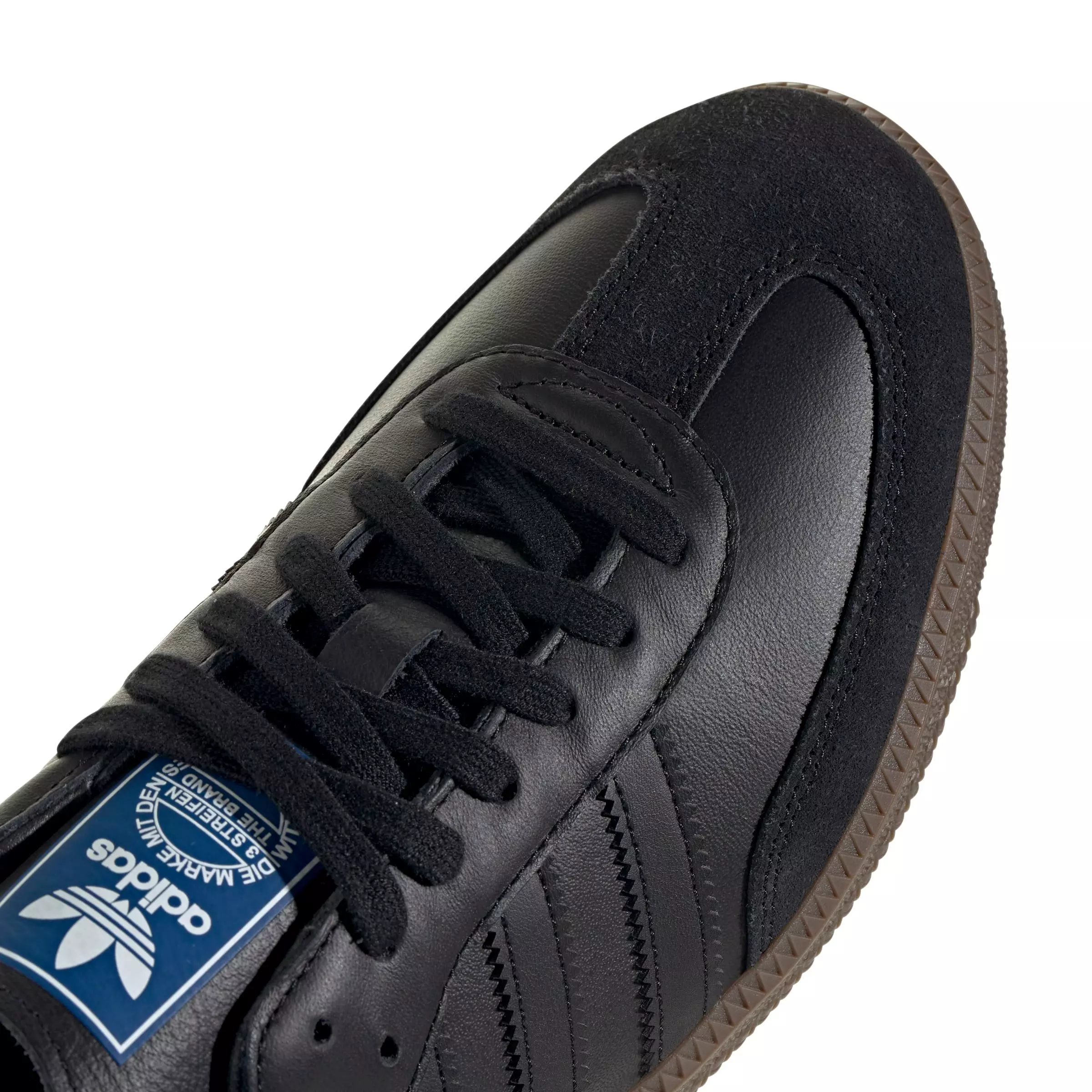 adidas Originals Samba OG "Core Black/Core Black/Gum 5" Men's Shoe - BLACK/BLACK/GUM
