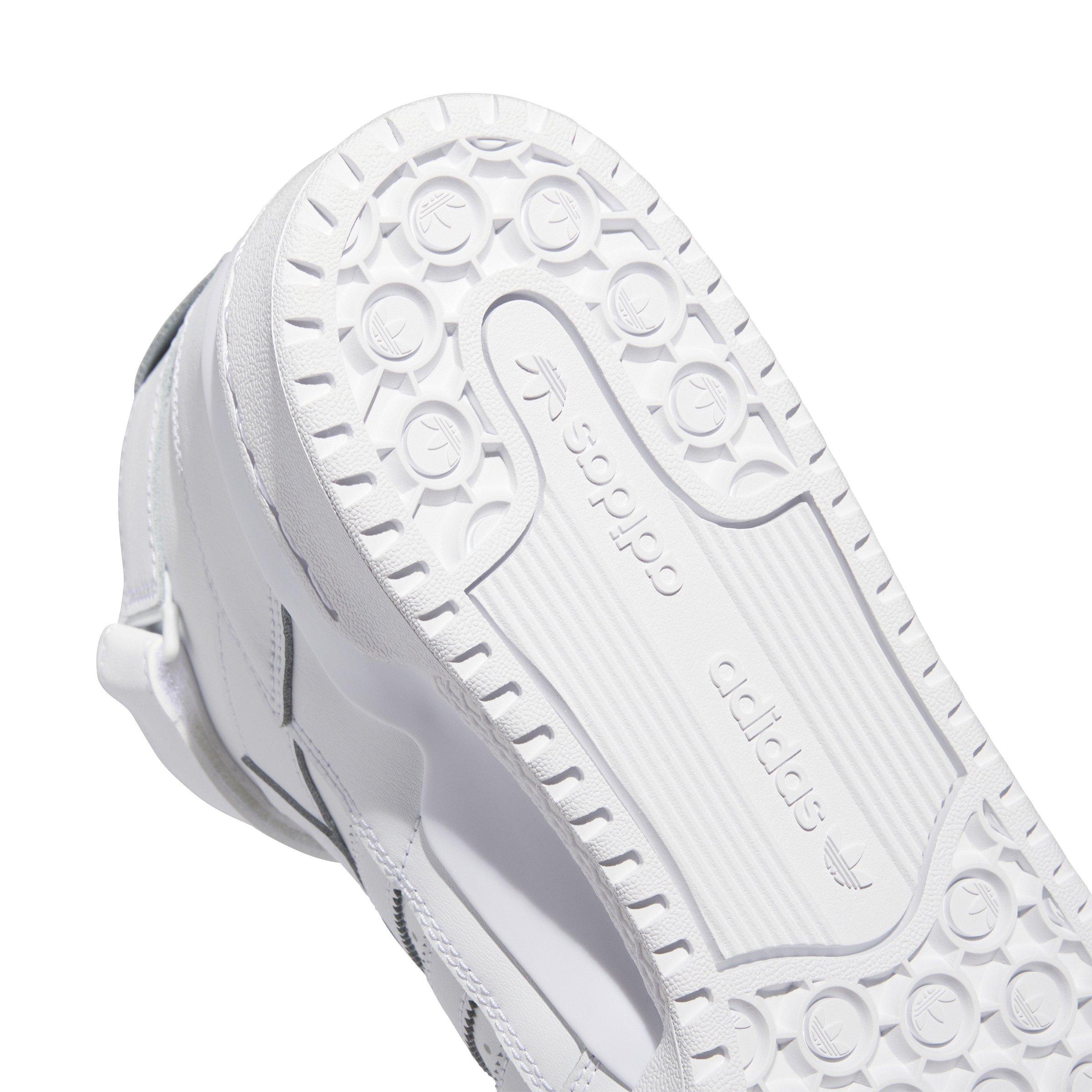 adidas Forum Mid "Ftwr White/Crystal White/Ftwr White" Men's Shoe - WHITE/WHITE/WHITE Thumbnail View 8