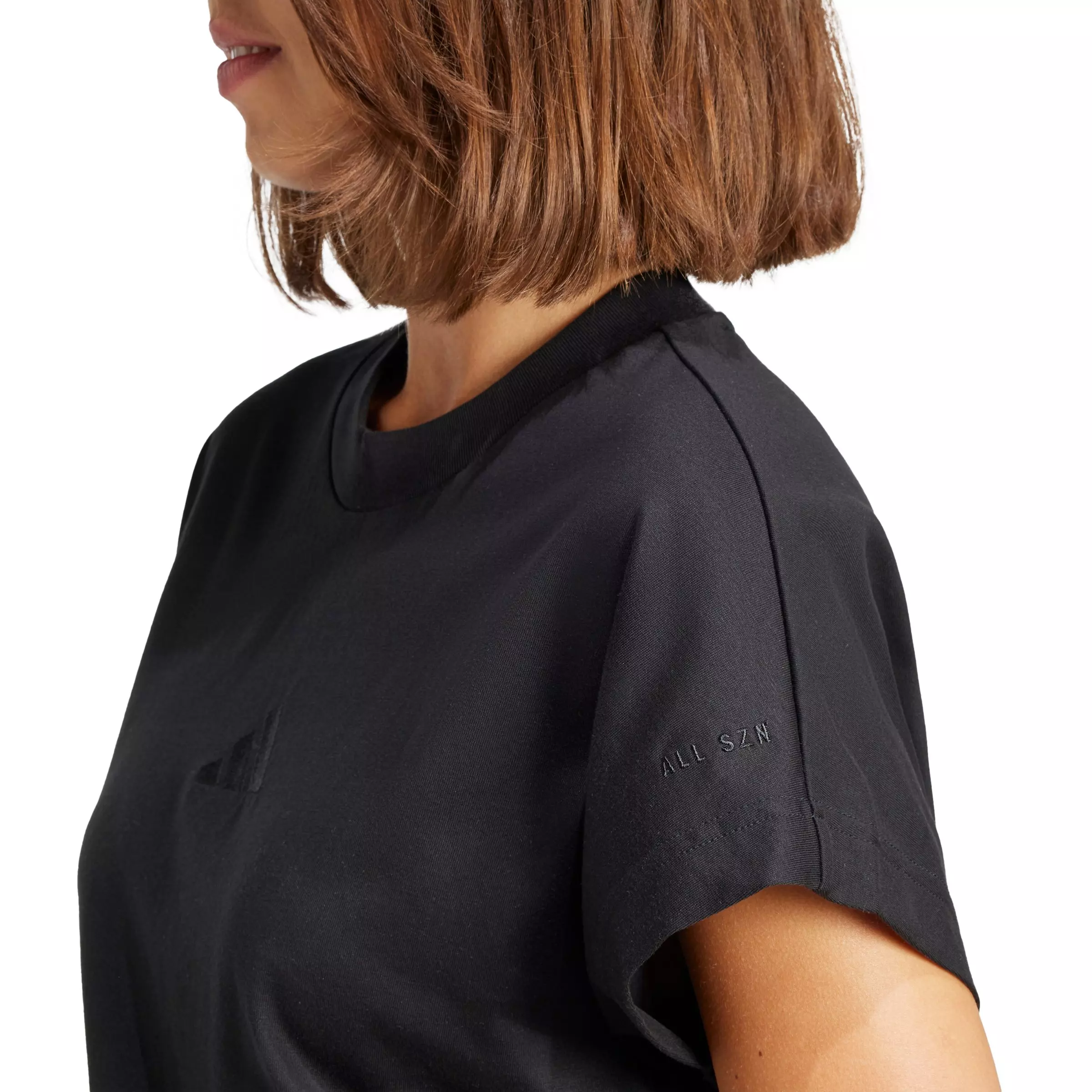 adidas Women's ALL SZN T-Shirt - Black - BLACK