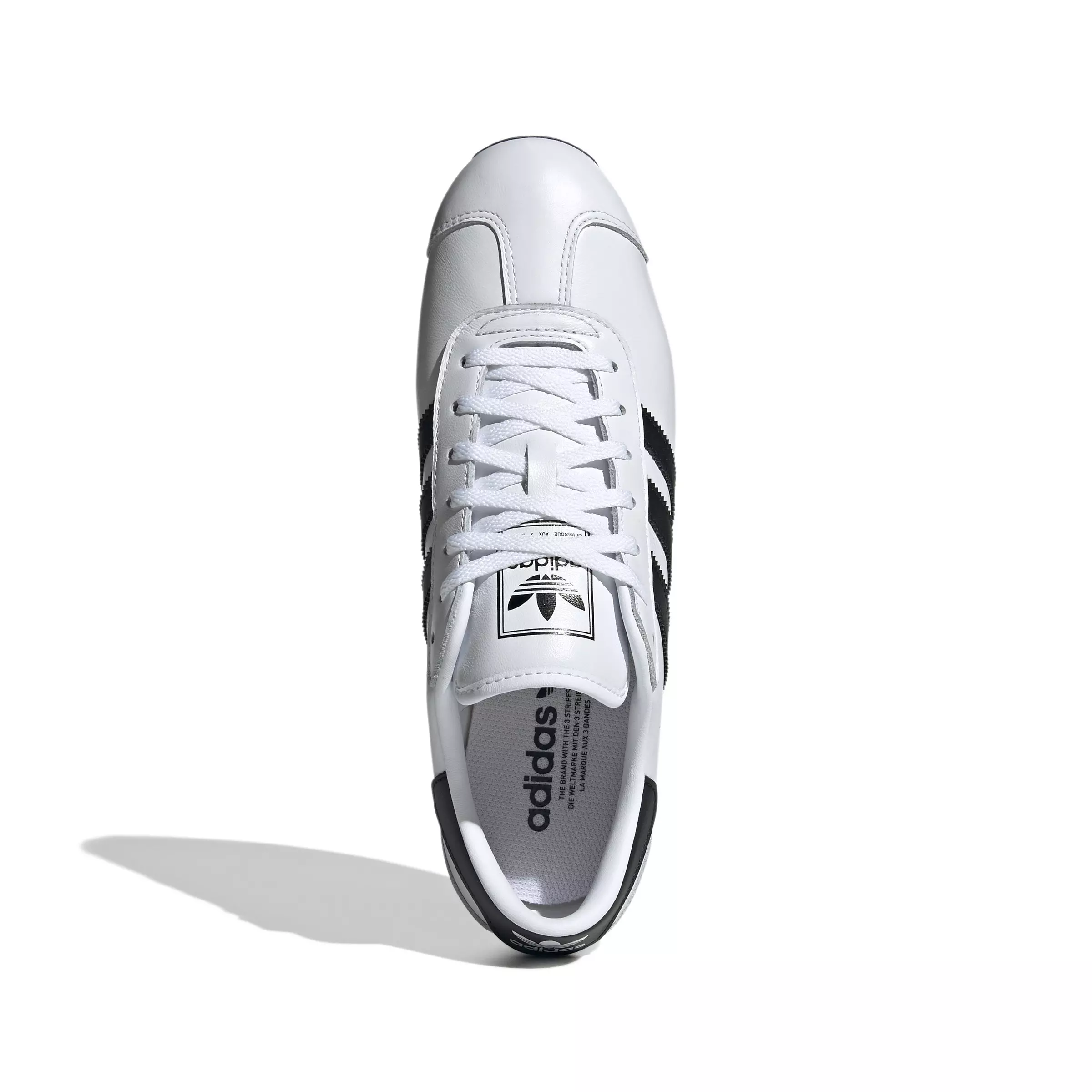 adidas Originals Country II "Ftwr White/Core Black/Ftwr White" Men's Shoe - WHITE/BLACK/WHITE
