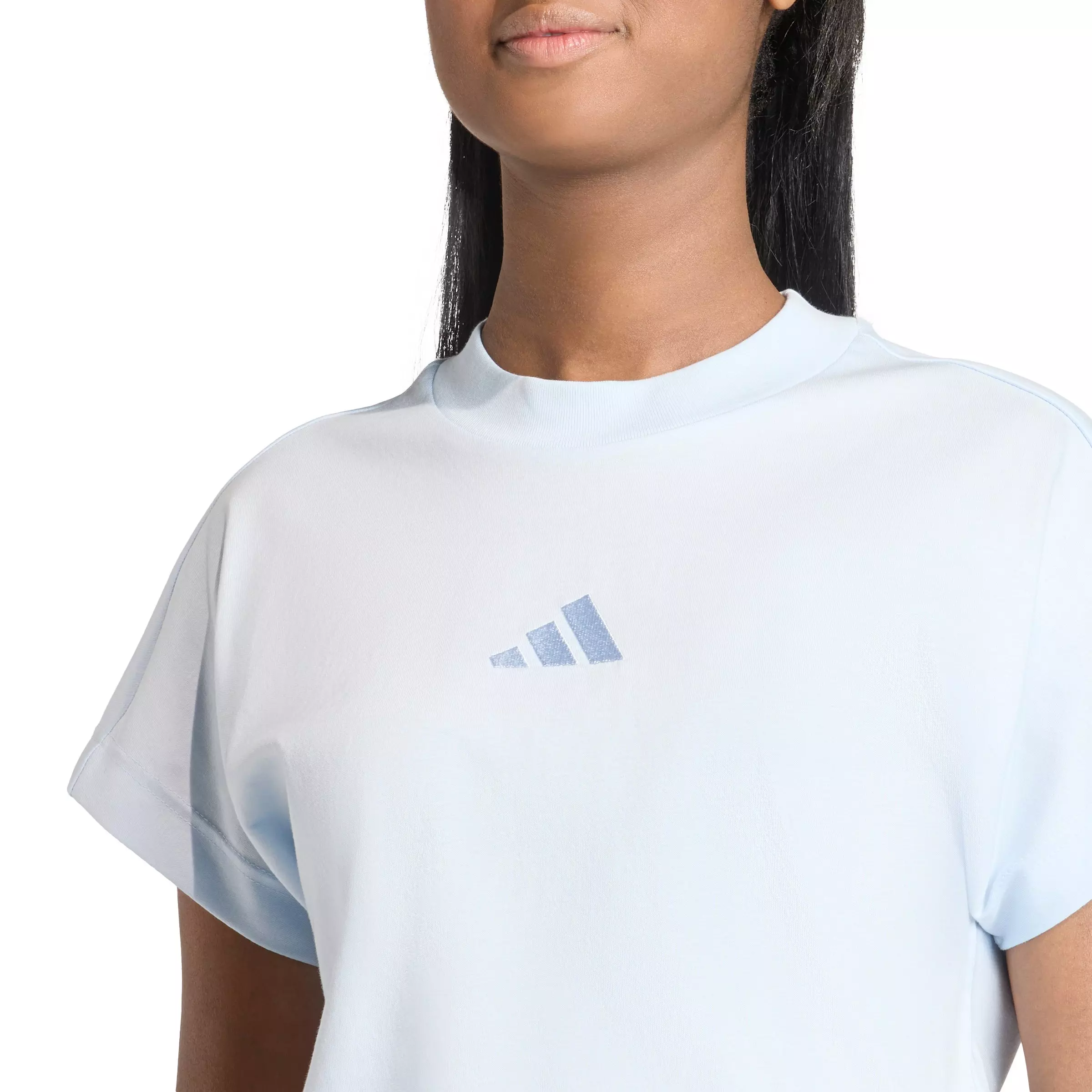 adidas Women's ALL SZN T-Shirt - Light Blue - LIGHT BLUE