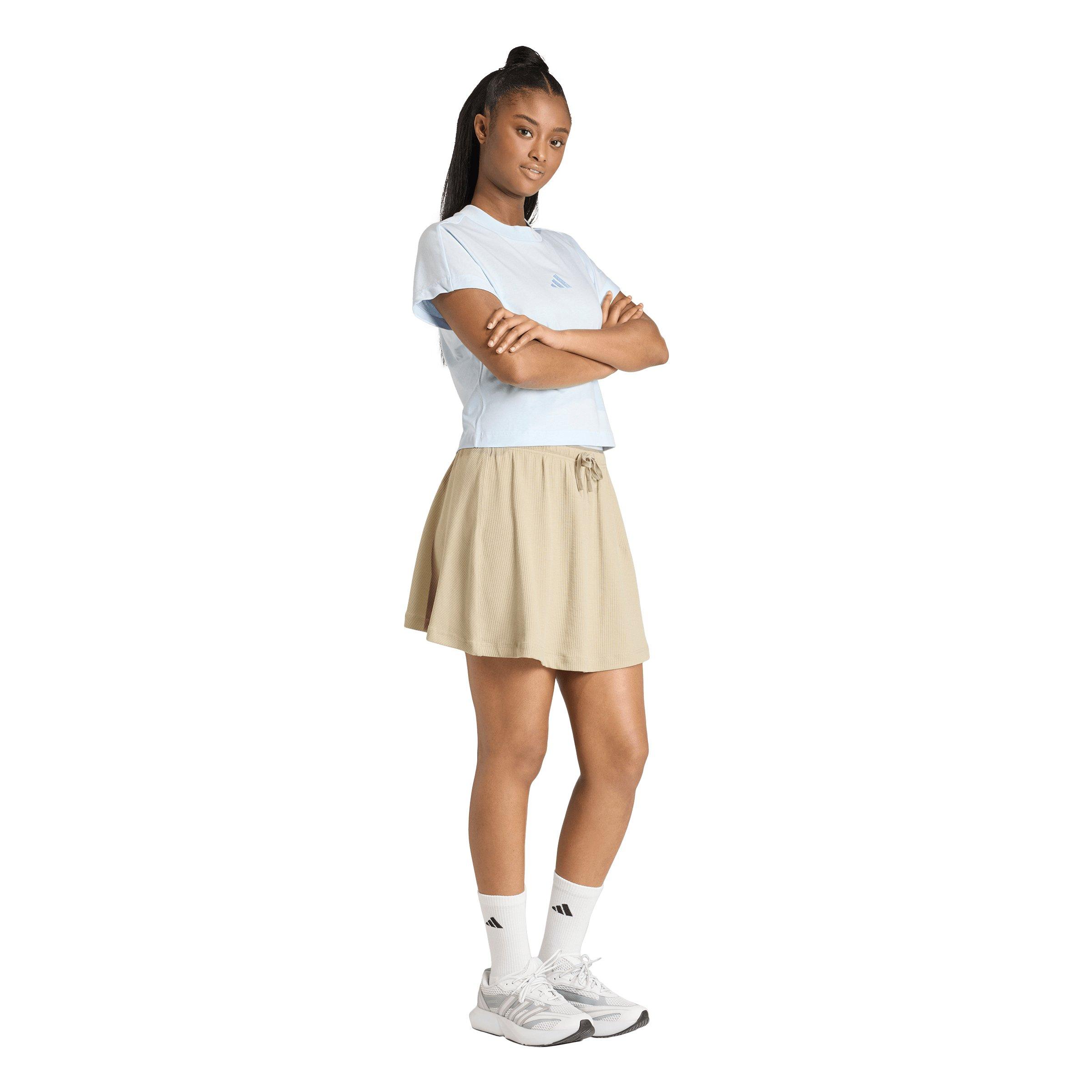 adidas Women's ALL SZN T-Shirt - Light Blue - LIGHT BLUE Thumbnail View 5