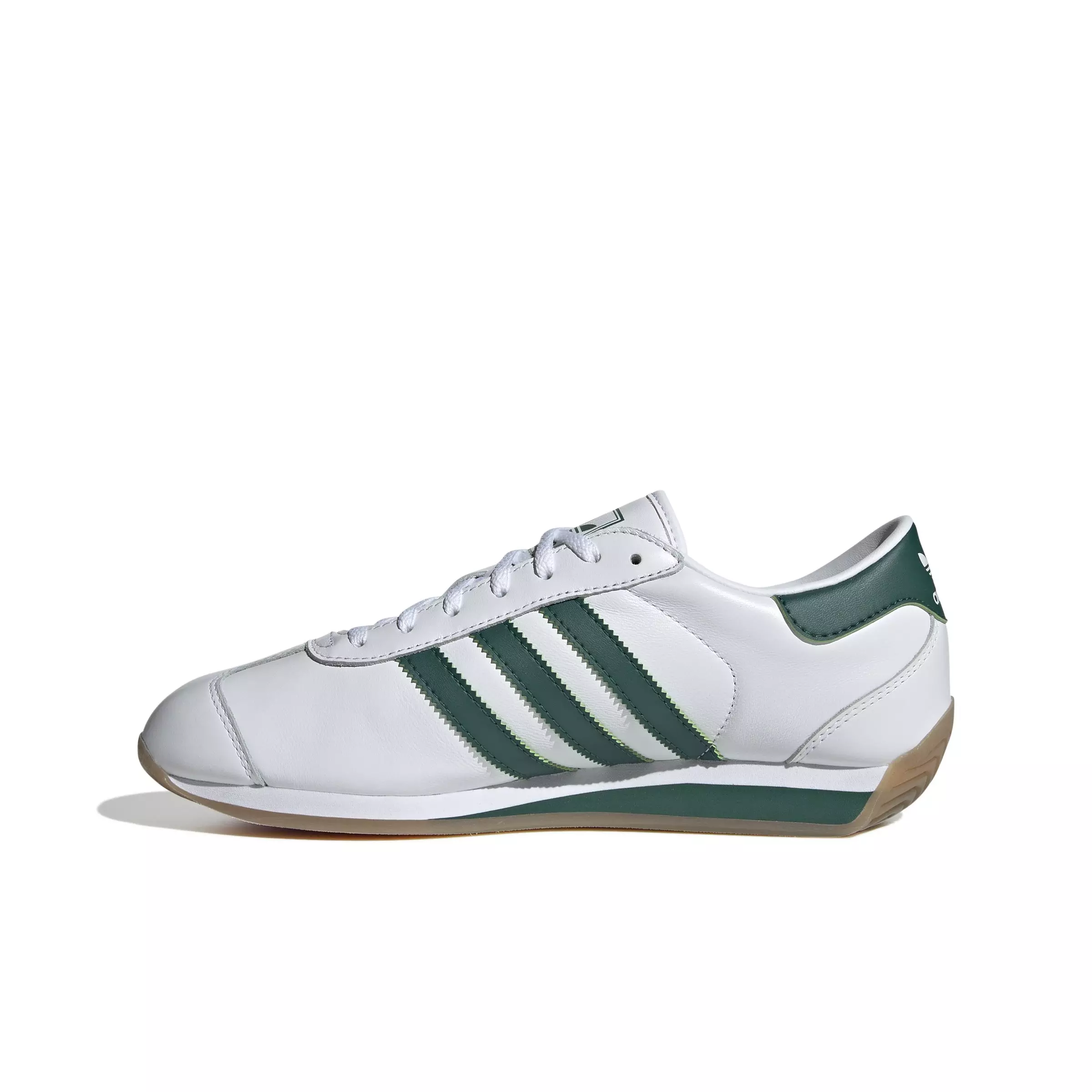 adidas Originals Country II "Ftwr White/Collegiate Green/Ftwr White" Men's Shoe - WHITE/GREEN/WHITE