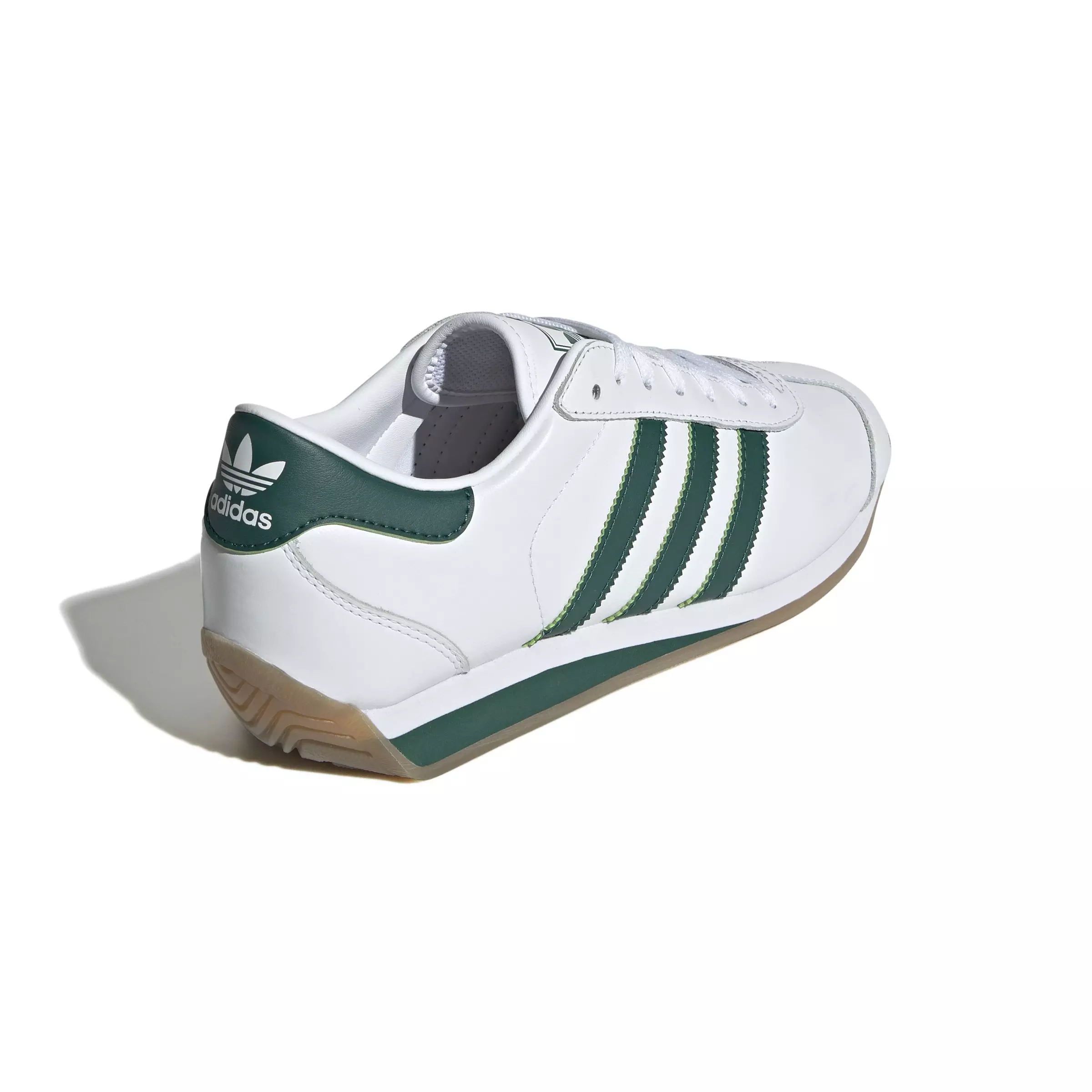 adidas Originals Country II "Ftwr White/Collegiate Green/Ftwr White" Men's Shoe - WHITE/GREEN/WHITE