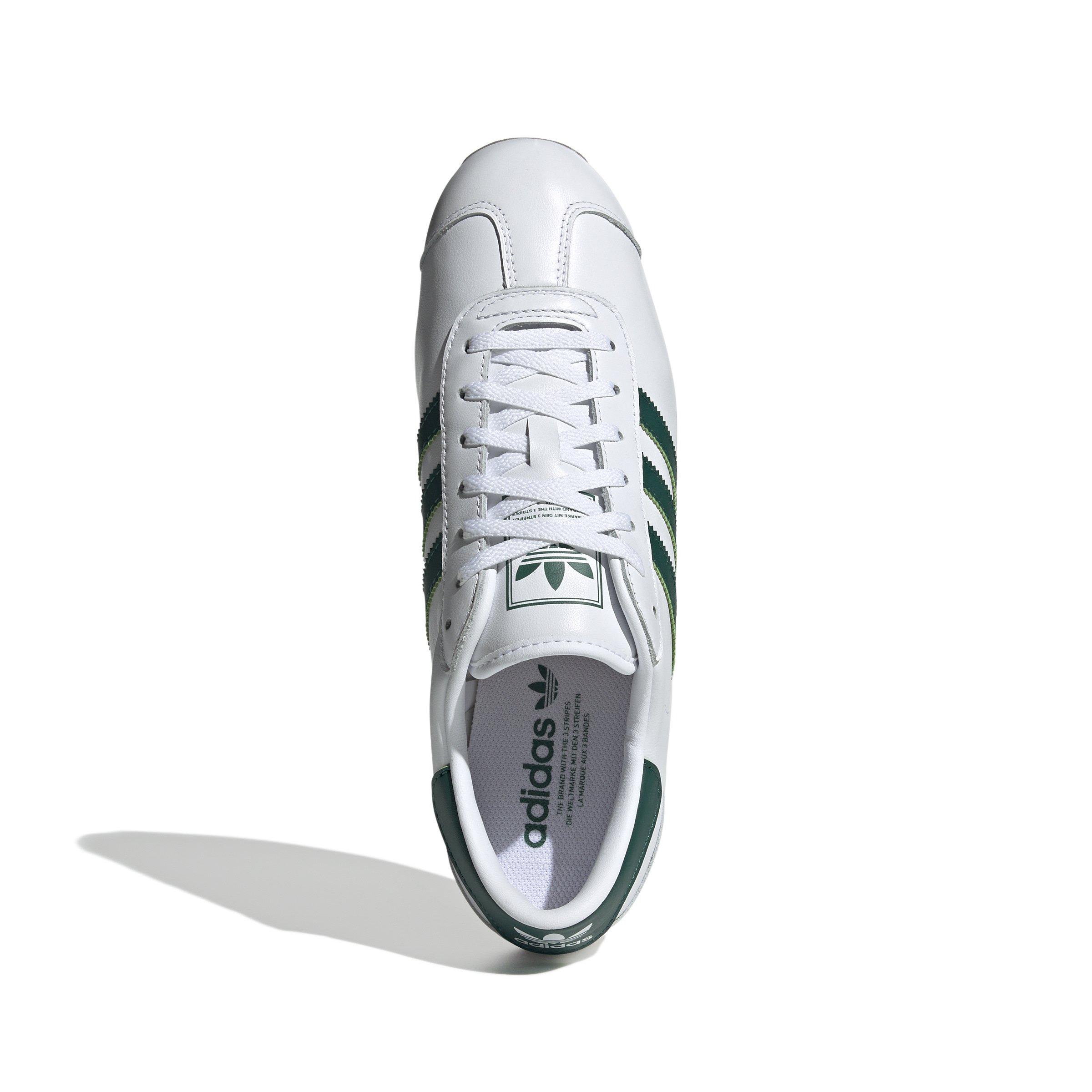 adidas Originals Country II "Ftwr White/Collegiate Green/Ftwr White" Men's Shoe - WHITE/GREEN/WHITE Thumbnail View 5
