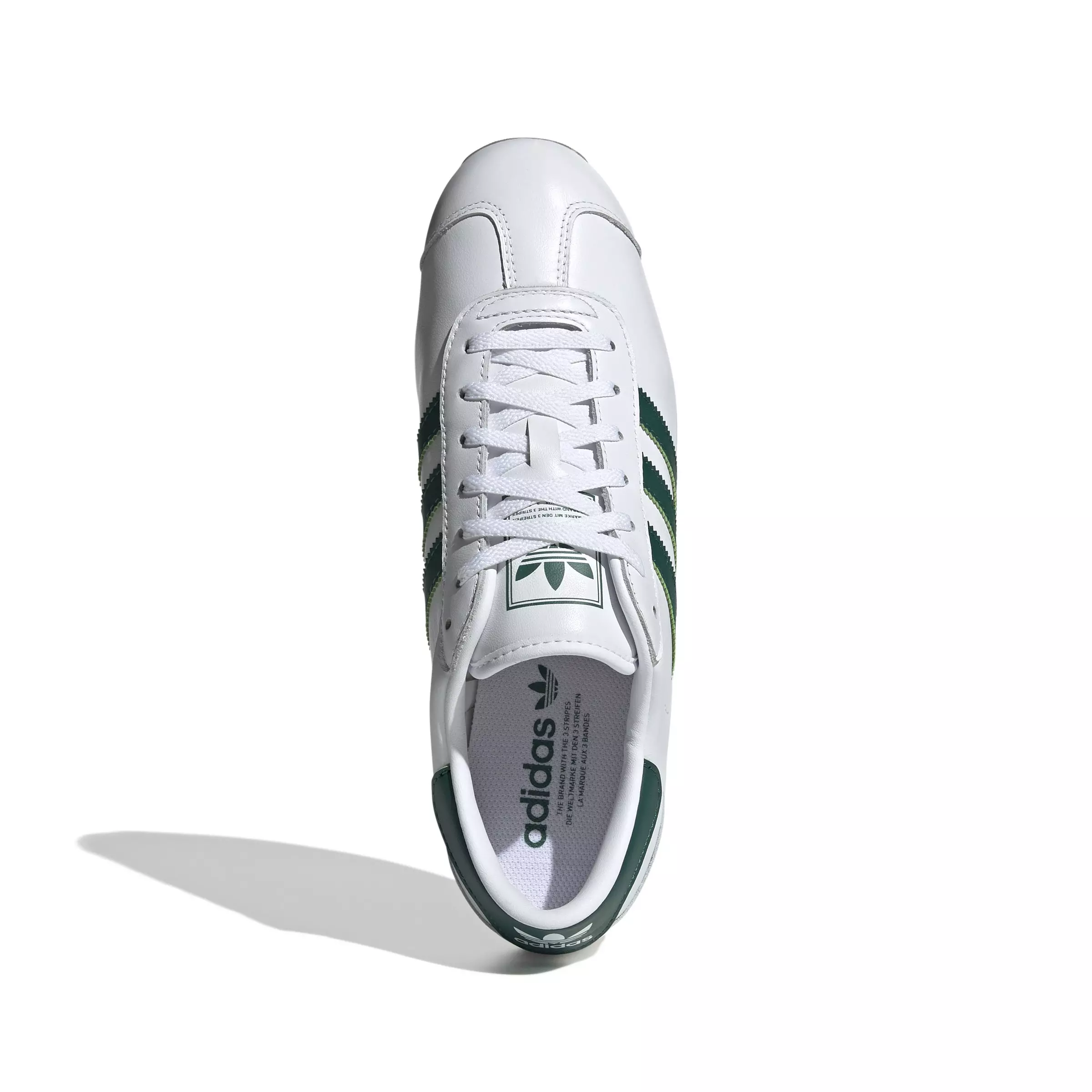 adidas Originals Country II "Ftwr White/Collegiate Green/Ftwr White" Men's Shoe - WHITE/GREEN/WHITE
