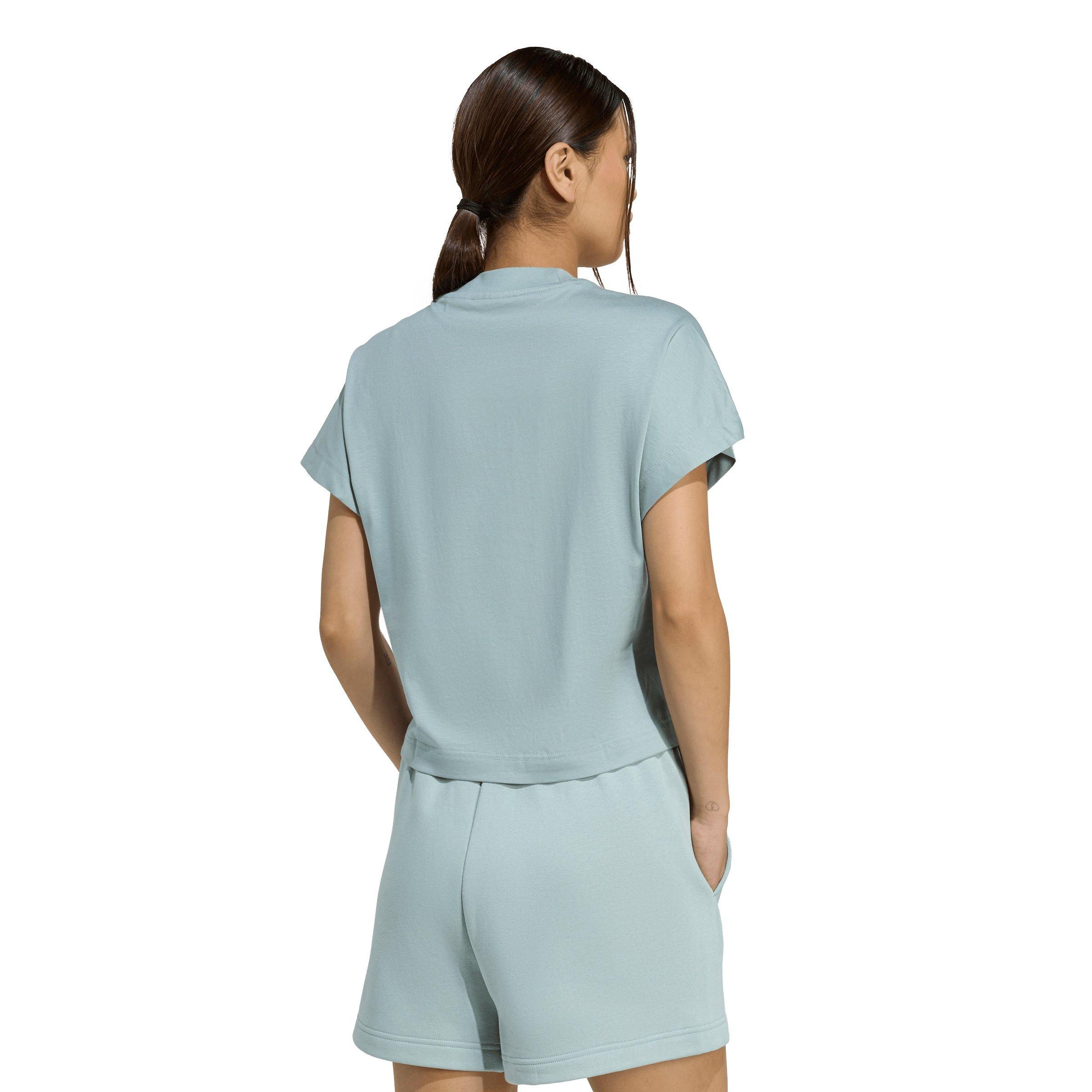 adidas Women's ALL SZN T-Shirt - Sage Green - SAGE GREEN Thumbnail View 2