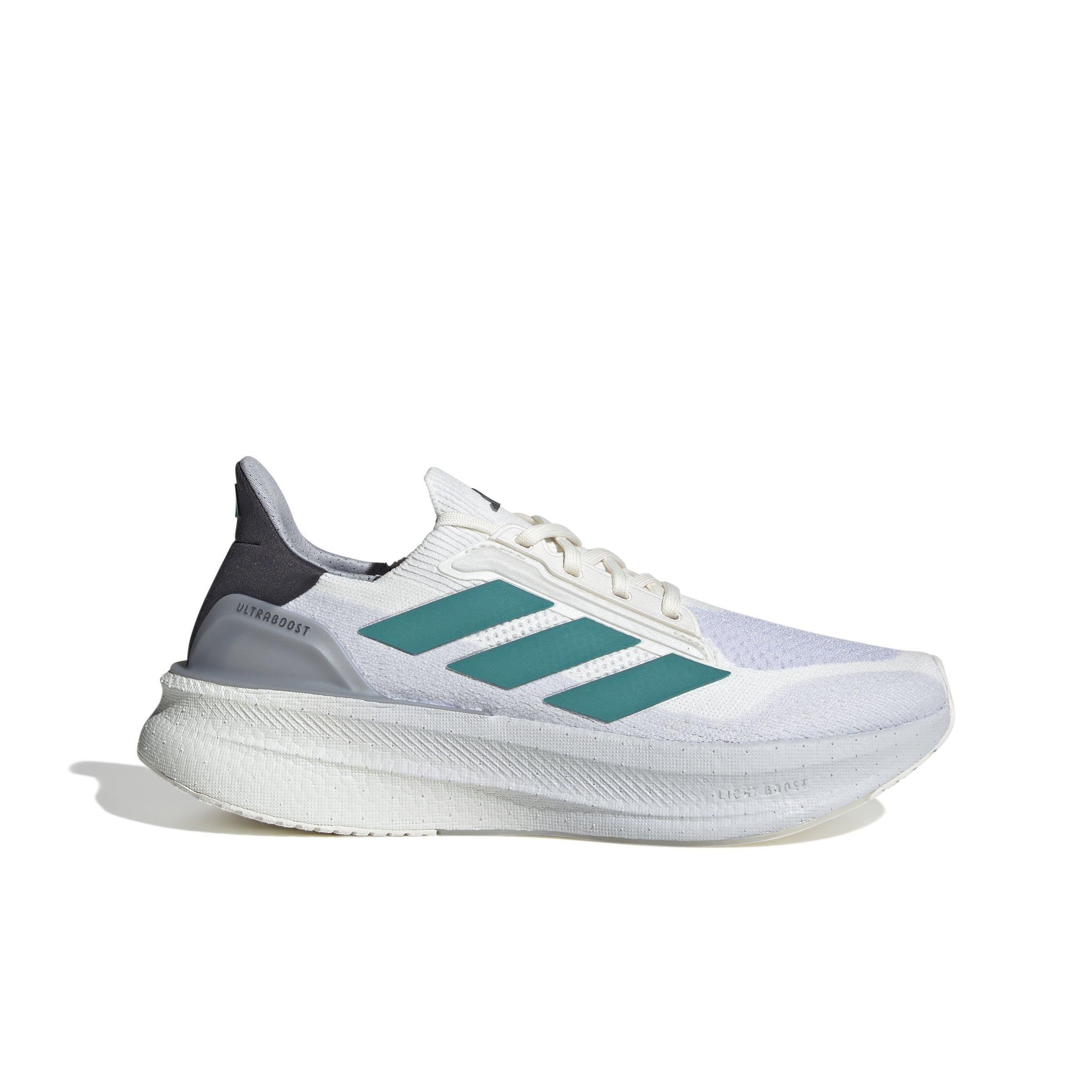 adidas Ultraboost 5x "Core White/Pure Teal/Dash Grey" Men's Running Shoe - WHITE/TEAL/GREY Thumbnail View 1