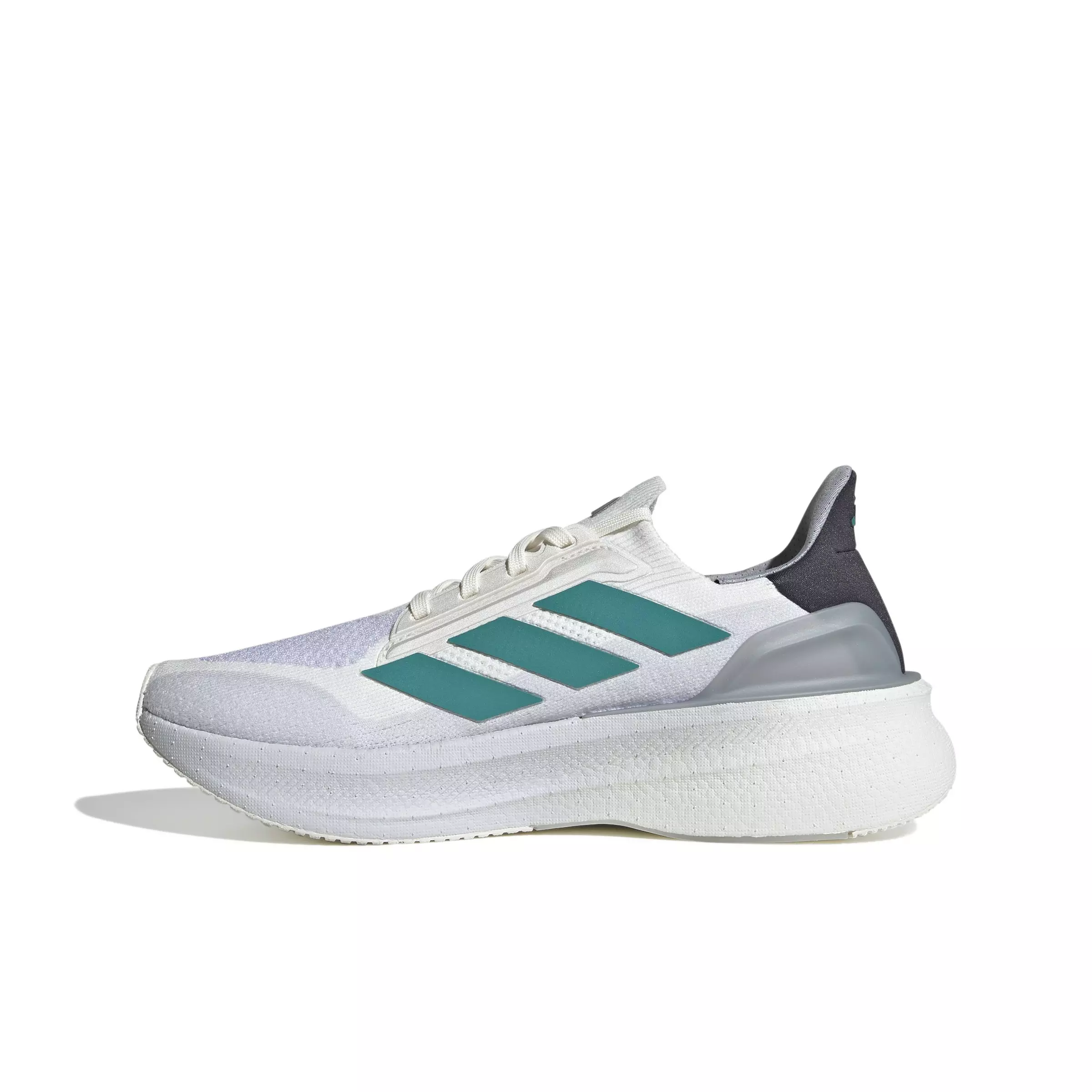 adidas Ultraboost 5x "Core White/Pure Teal/Dash Grey" Men's Running Shoe - WHITE/TEAL/GREY
