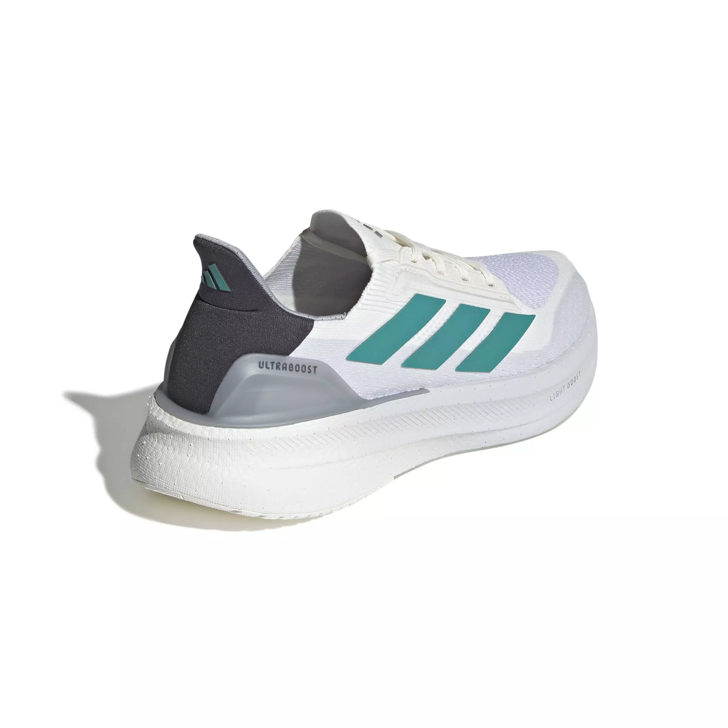 adidas Ultraboost 5x "Core White/Pure Teal/Dash Grey" Men's Running Shoe - WHITE/TEAL/GREY