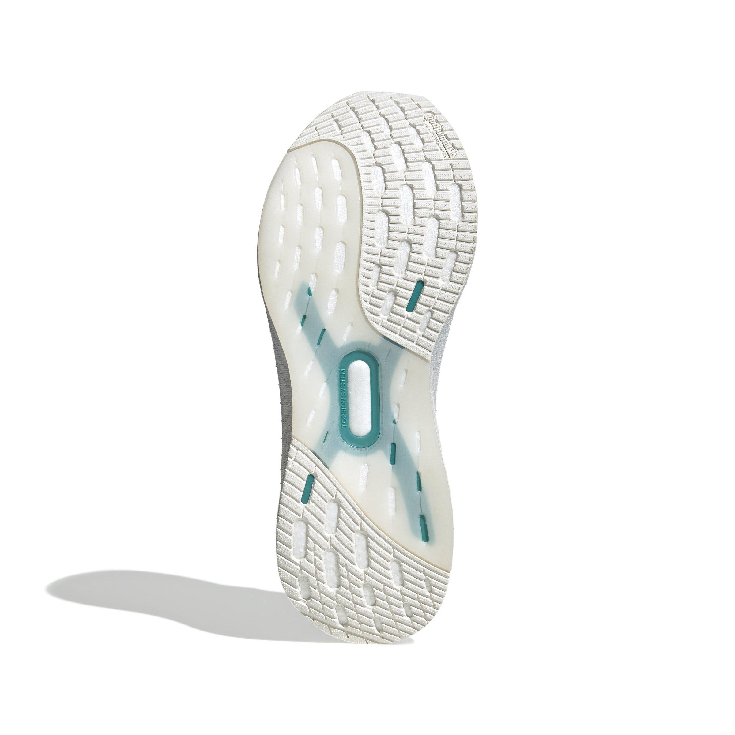 adidas Ultraboost 5x "Core White/Pure Teal/Dash Grey" Men's Running Shoe - WHITE/TEAL/GREY Thumbnail View 6