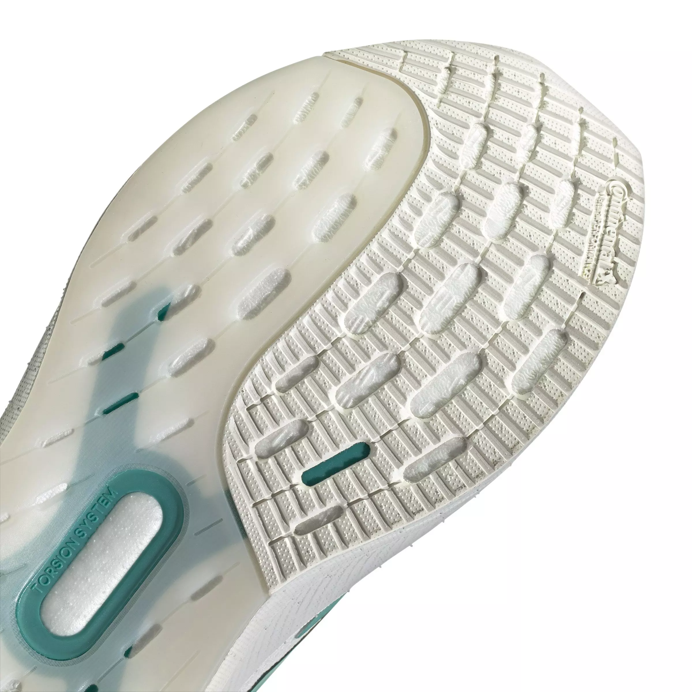 adidas Ultraboost 5x "Core White/Pure Teal/Dash Grey" Men's Running Shoe - WHITE/TEAL/GREY