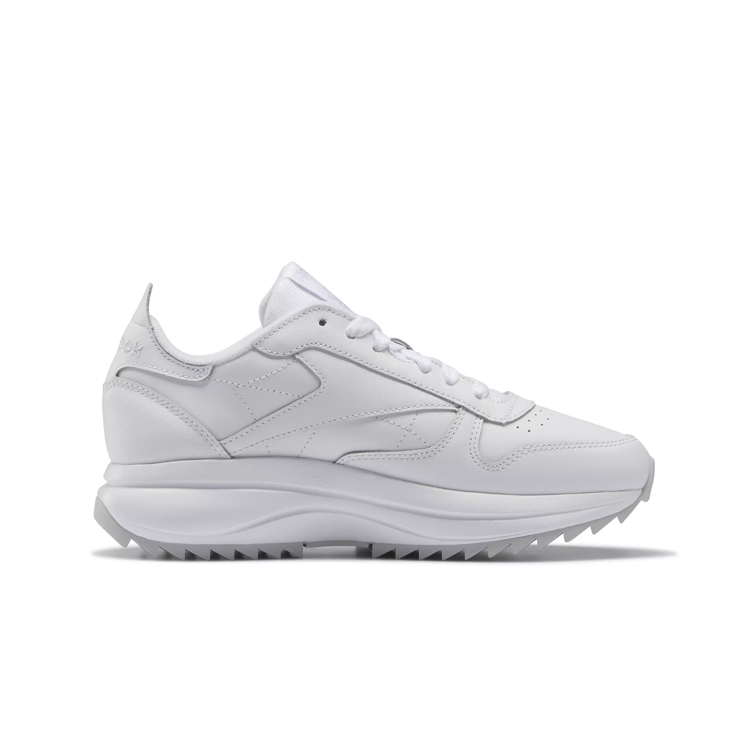Reebok Classic Leather SP Extra "Ftwr White/White/Grey" Women's Shoe - WHITE/GREY