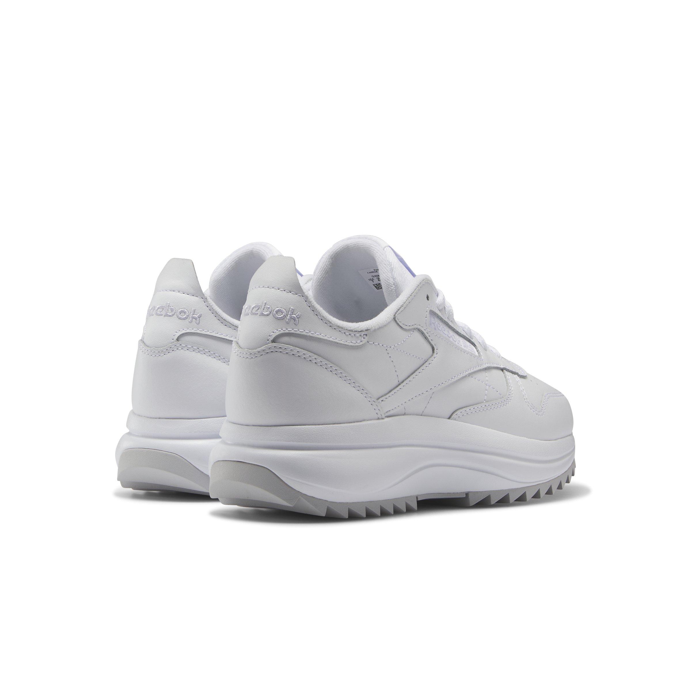Reebok Classic Leather SP Extra "Ftwr White/White/Grey" Women's Shoe - WHITE/GREY Thumbnail View 4