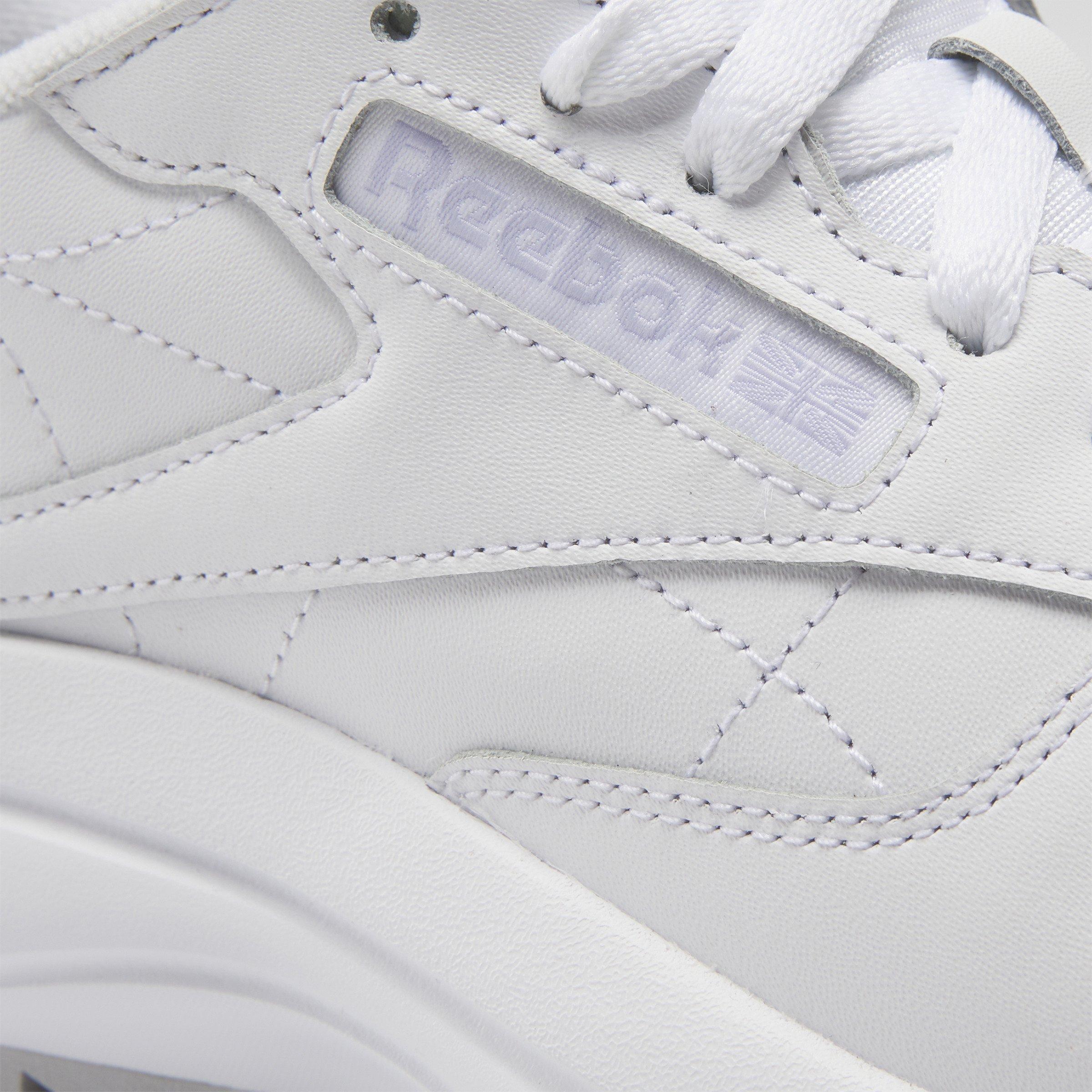Reebok Classic Leather SP Extra "Ftwr White/White/Grey" Women's Shoe - WHITE/GREY Thumbnail View 7