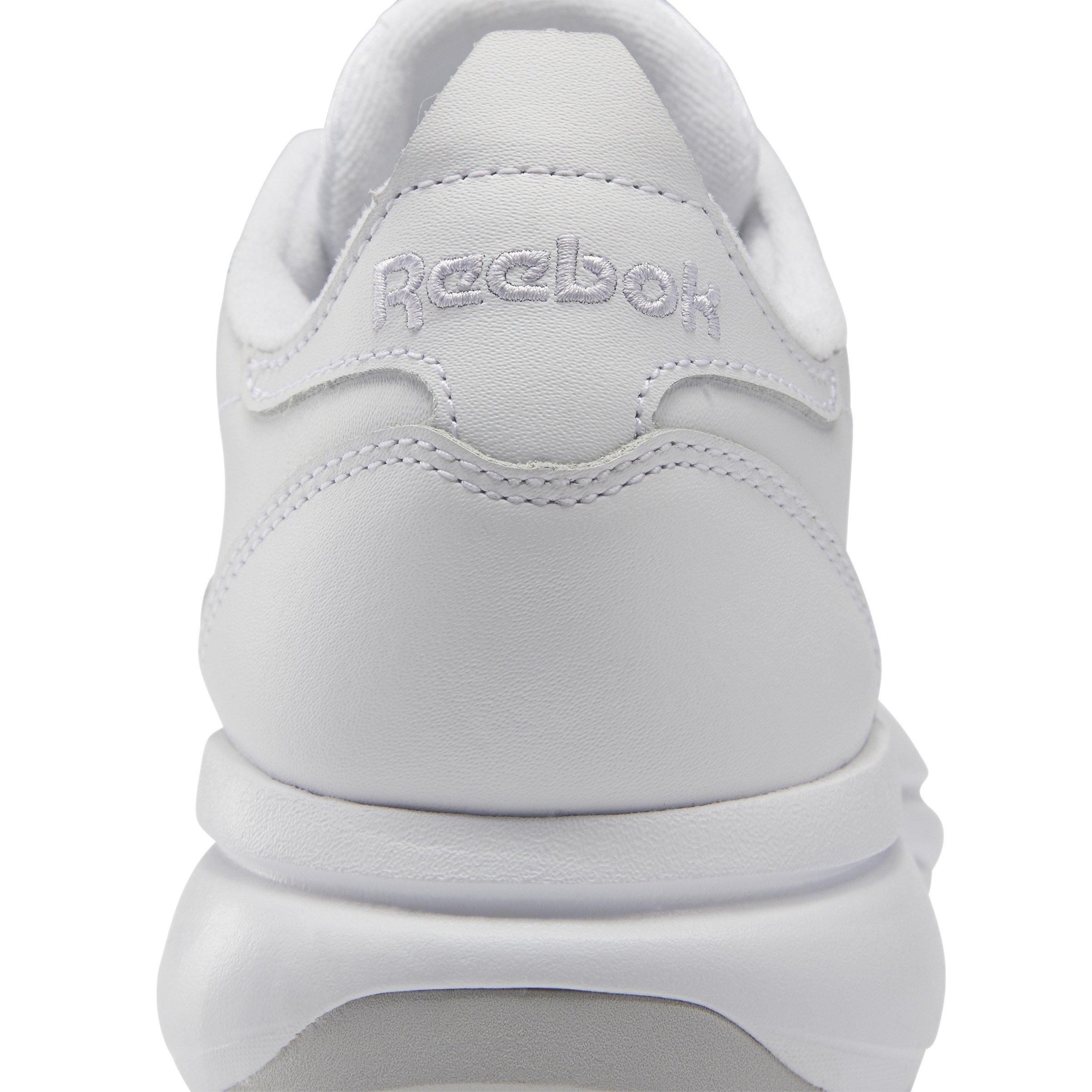 Reebok Classic Leather SP Extra "Ftwr White/White/Grey" Women's Shoe - WHITE/GREY Thumbnail View 8