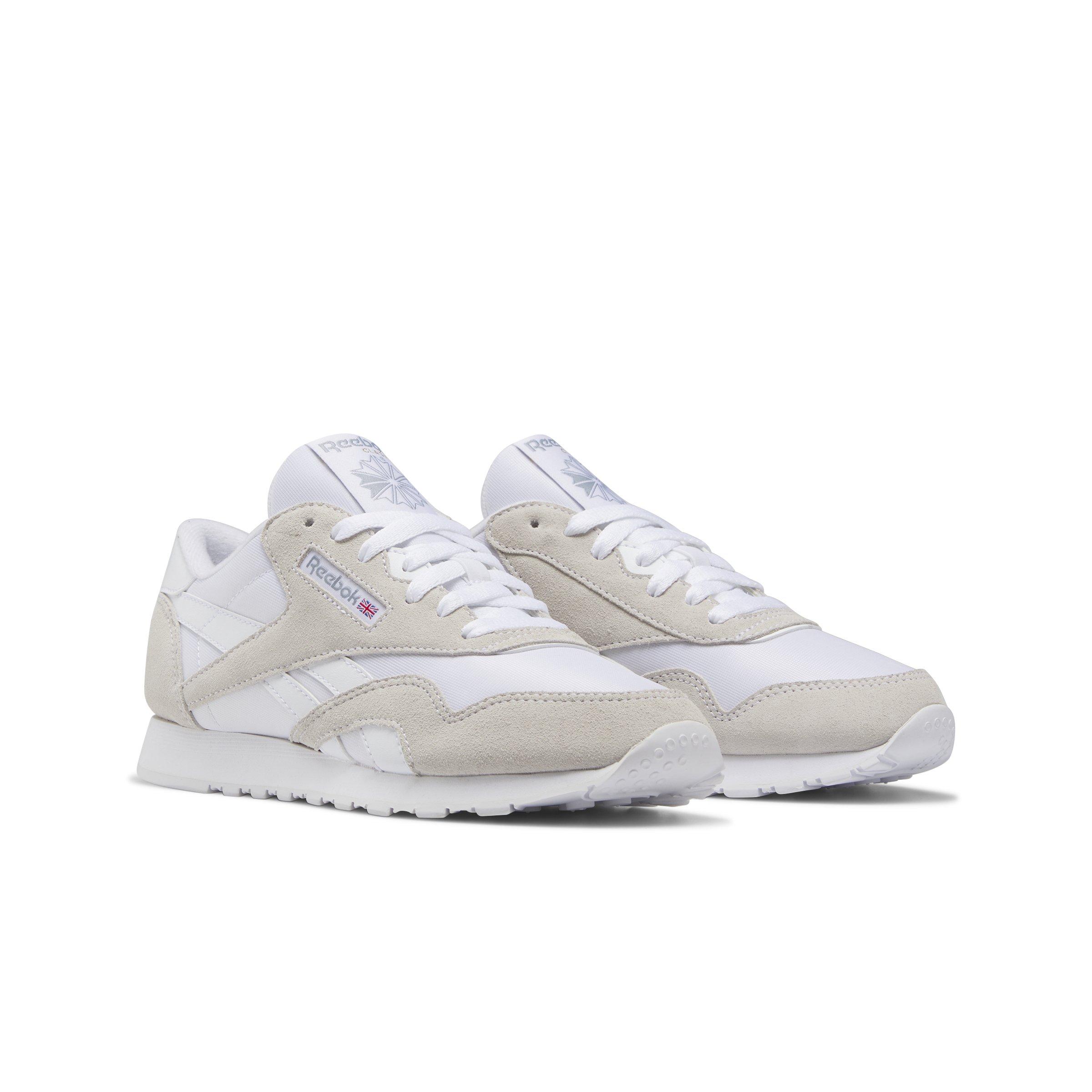 Reebok Classic Nylon "Ftwr White/Beige" Women's Shoe - WHITE Thumbnail View 3