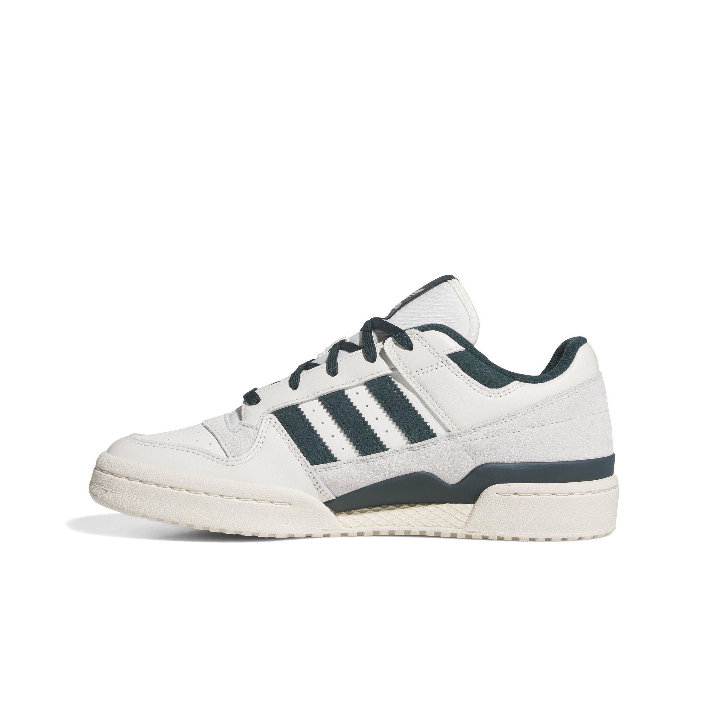 adidas Forum Low CL "Cloud White/Aurora Ivy/Wonder White" Men's Shoe - WHITE/IVY/WHITE Thumbnail View 2