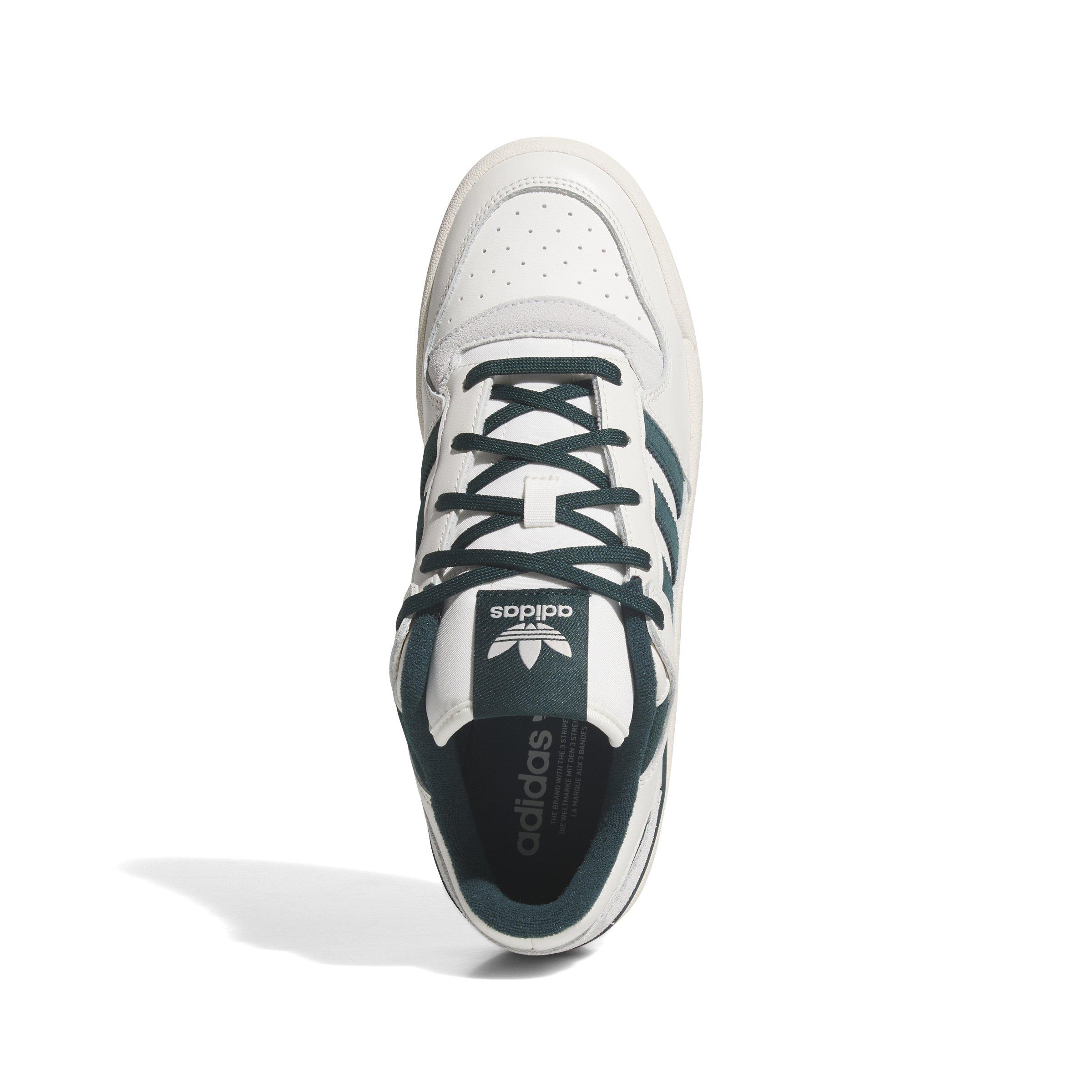 adidas Forum Low CL "Cloud White/Aurora Ivy/Wonder White" Men's Shoe - WHITE/IVY/WHITE Thumbnail View 5