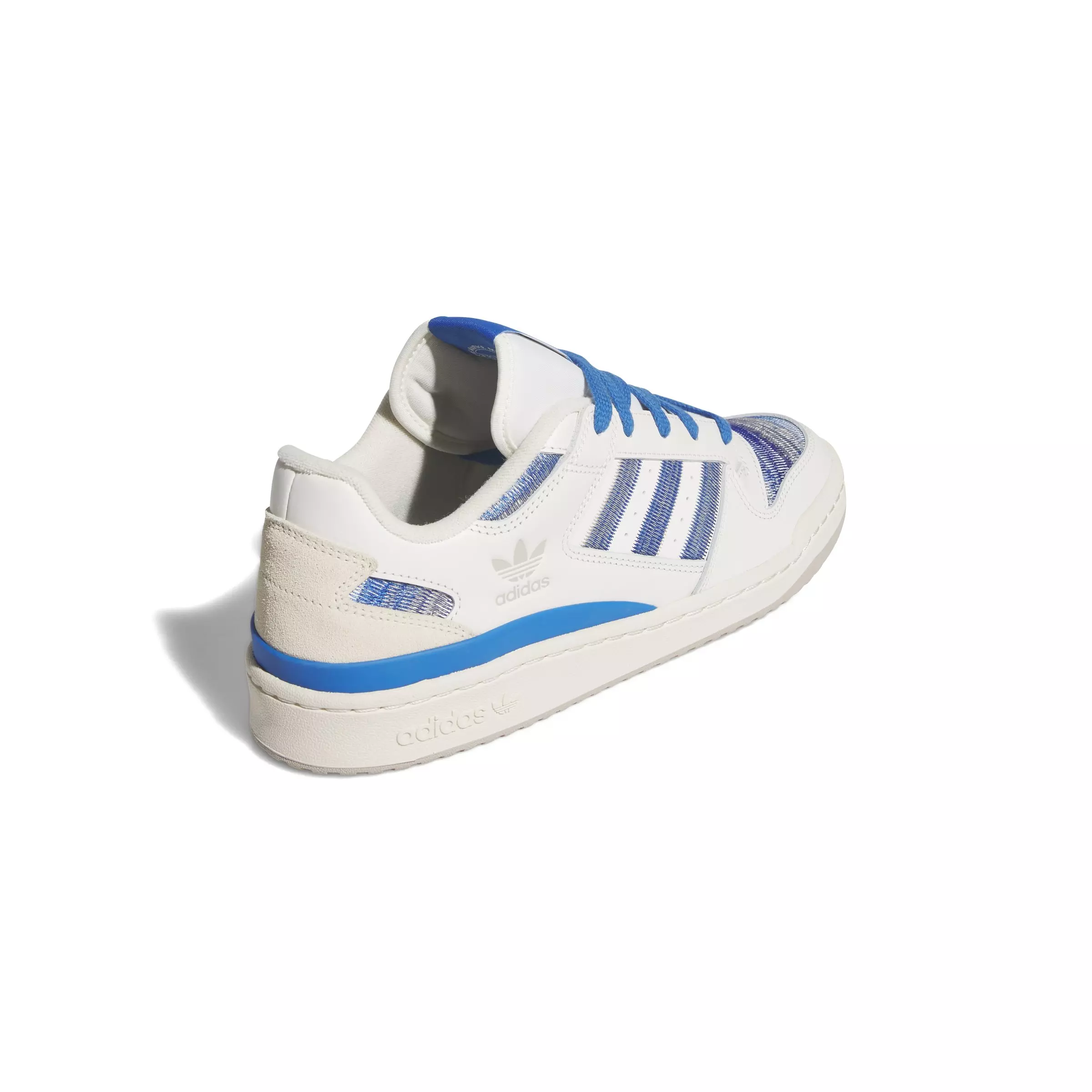 adidas Forum Low CL "Cloud White/Bluebird/Team Royal Blue" Men's Shoe - WHITE/BLUEBIRD/ROYAL