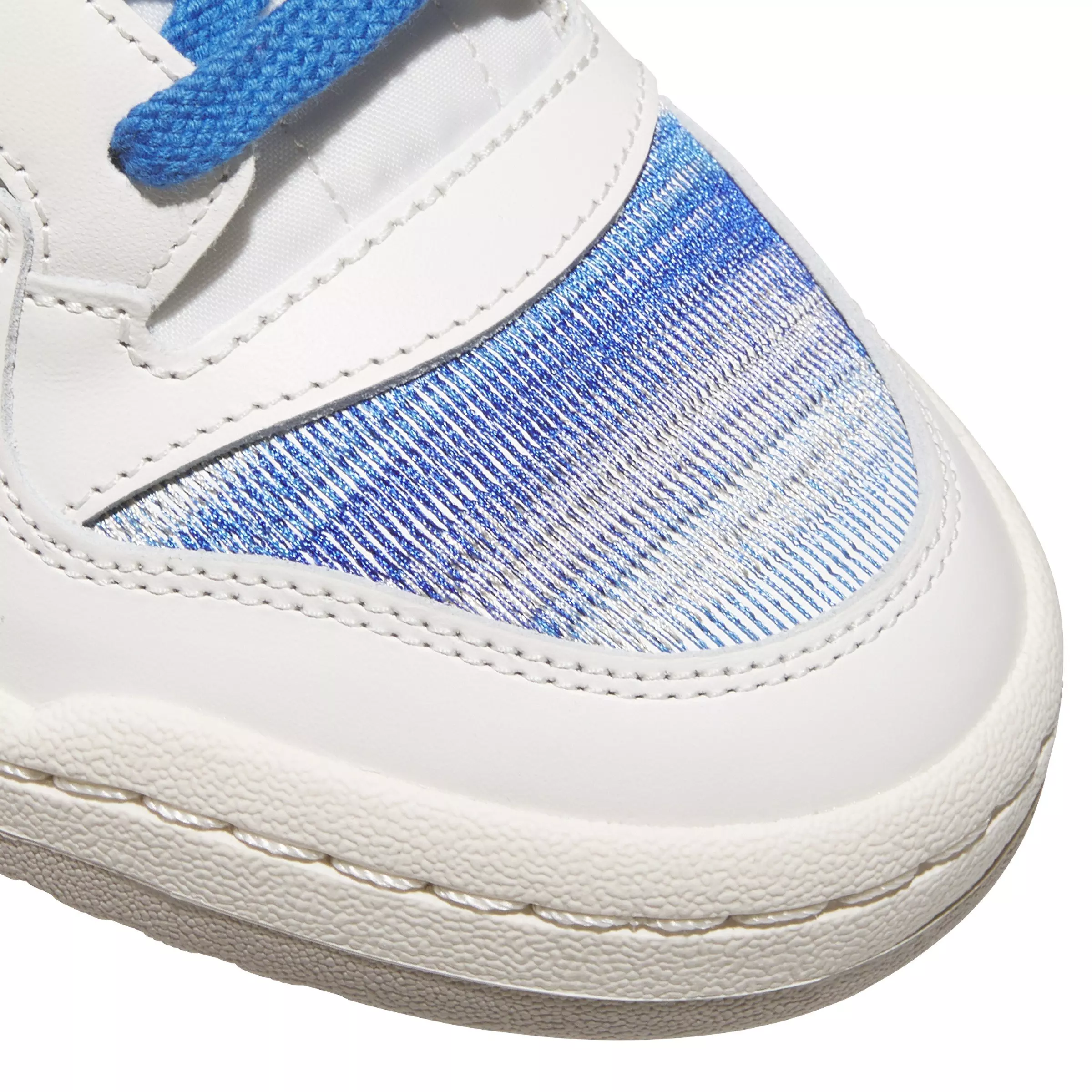 adidas Forum Low CL "Cloud White/Bluebird/Team Royal Blue" Men's Shoe - WHITE/BLUEBIRD/ROYAL