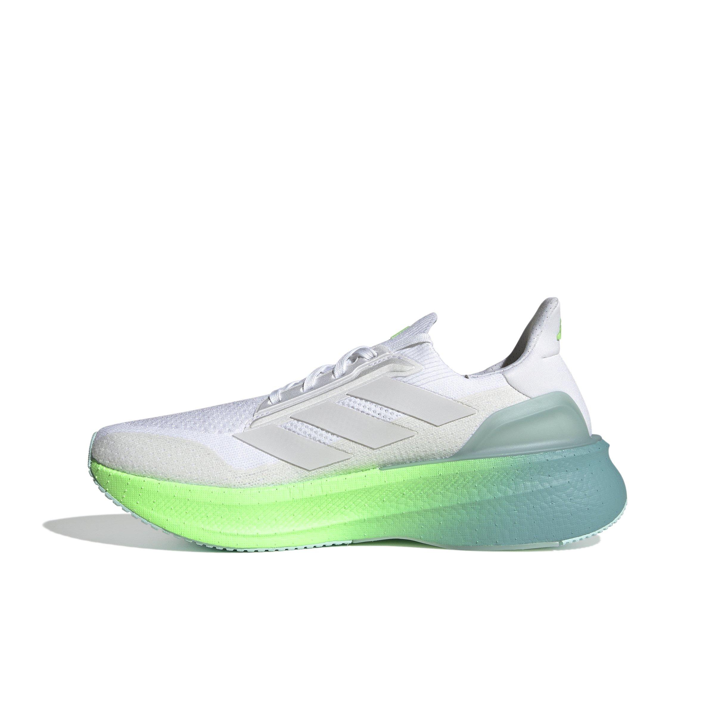 adidas Ultraboost 5x "Ftwr White/Dash Grey/Lime Burst" Men's Running Shoe - WHITE/GREY/LIME Thumbnail View 2