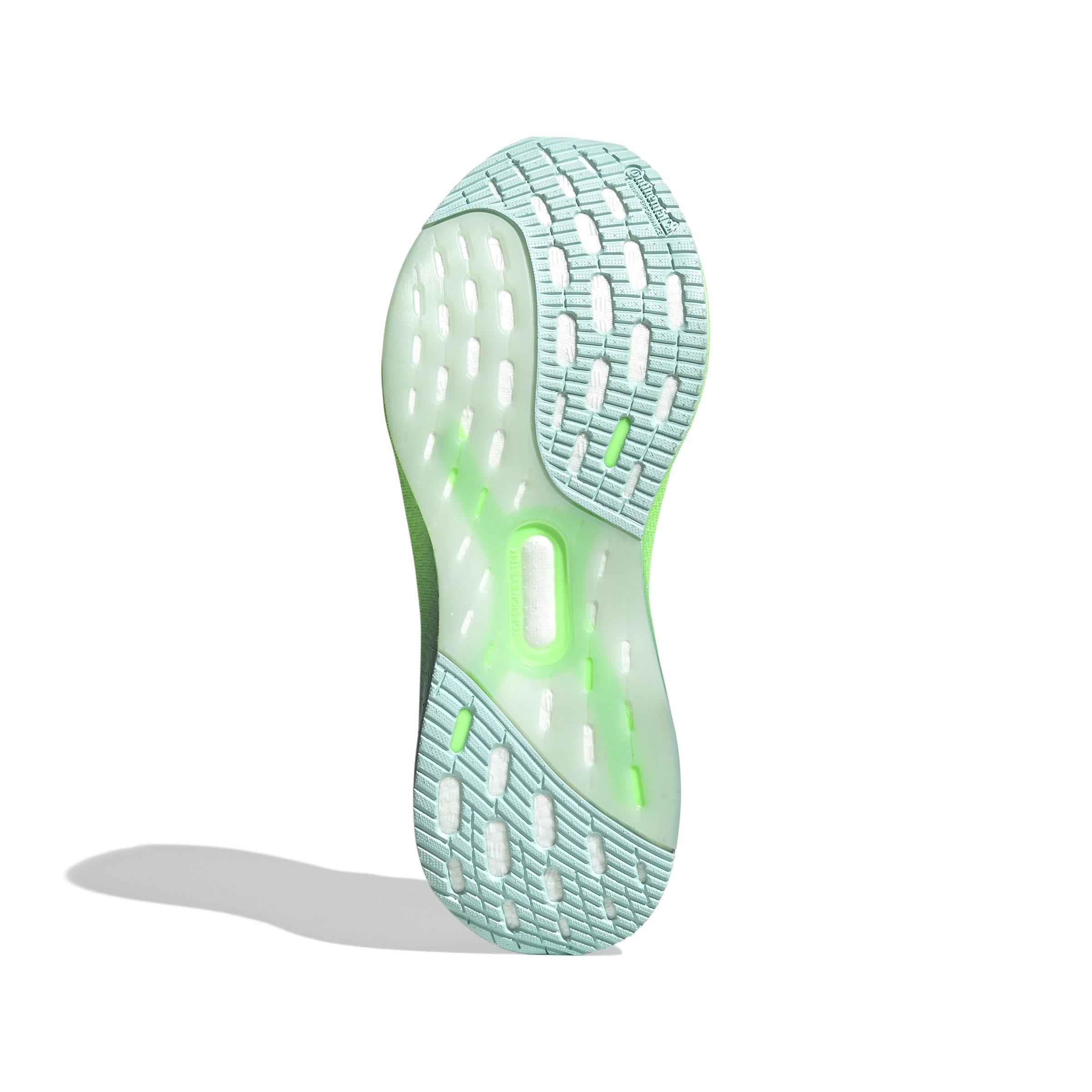 adidas Ultraboost 5x "Ftwr White/Dash Grey/Lime Burst" Men's Running Shoe - WHITE/GREY/LIME Thumbnail View 6