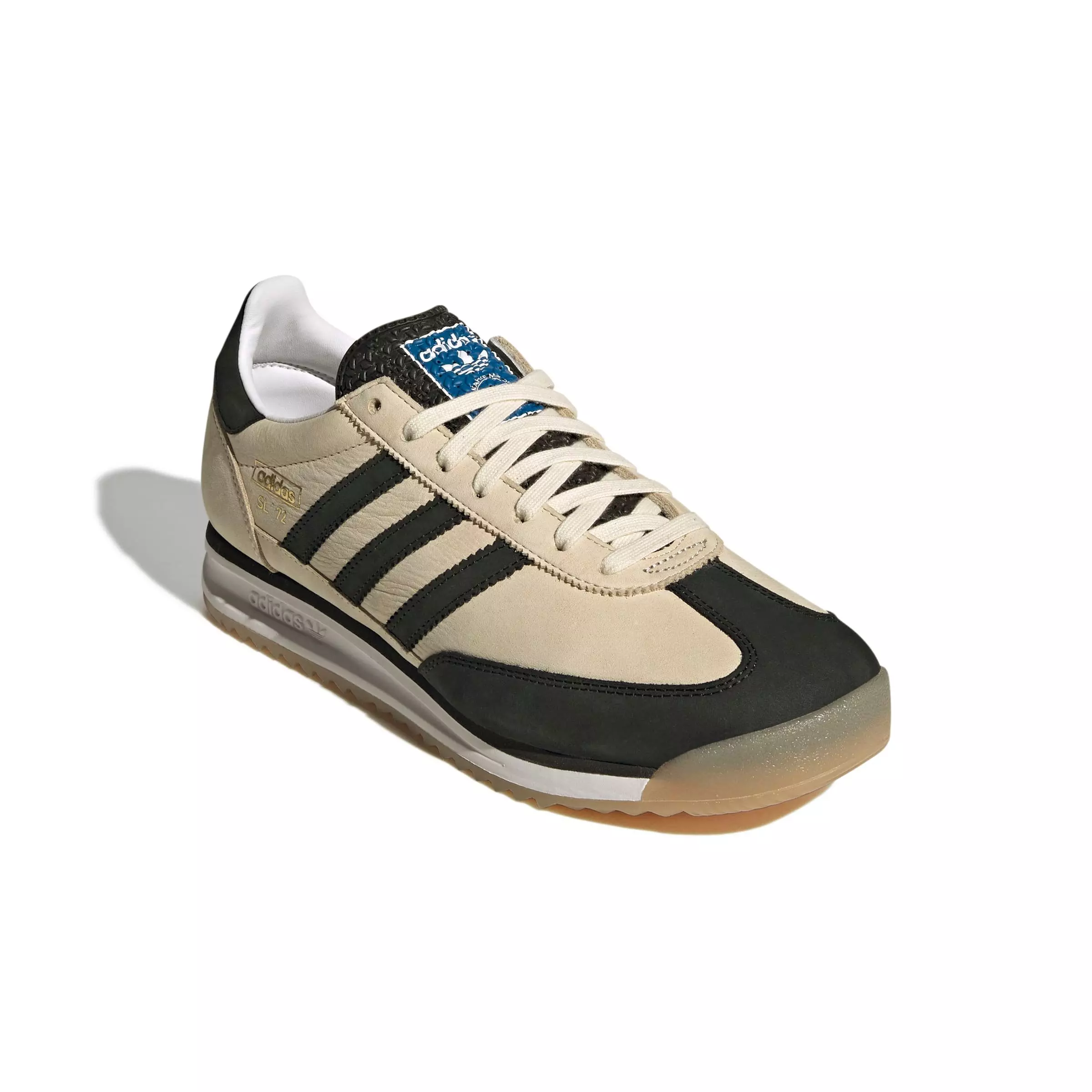 adidas Originals SL 72 RS "Cream White/Core Black/Gum 3" Men's Shoe - WHITE/BLACK/GUM