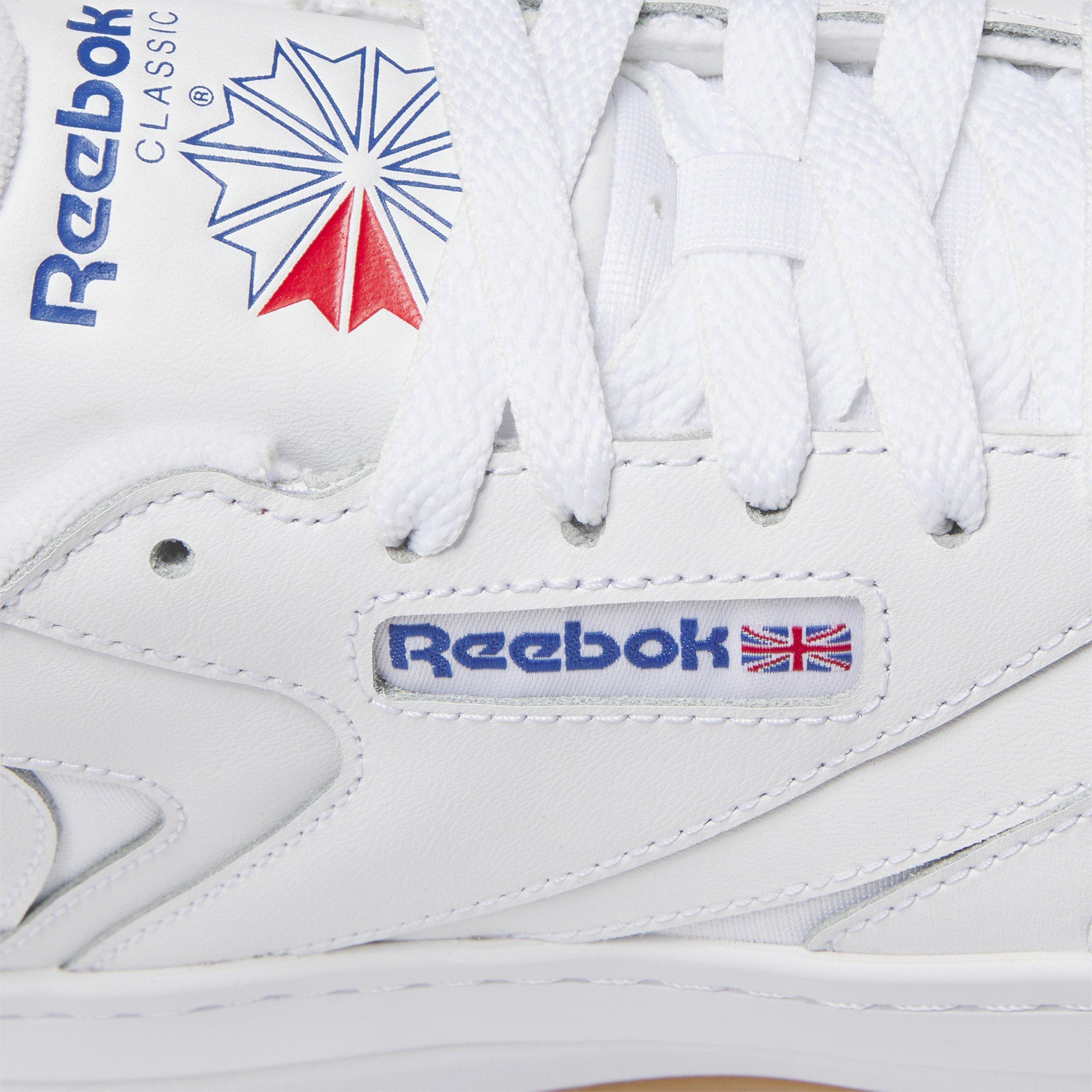 Reebok Club C Extra "Ftwr White/Blue/Gum" Women's Shoe - WHITE Thumbnail View 7