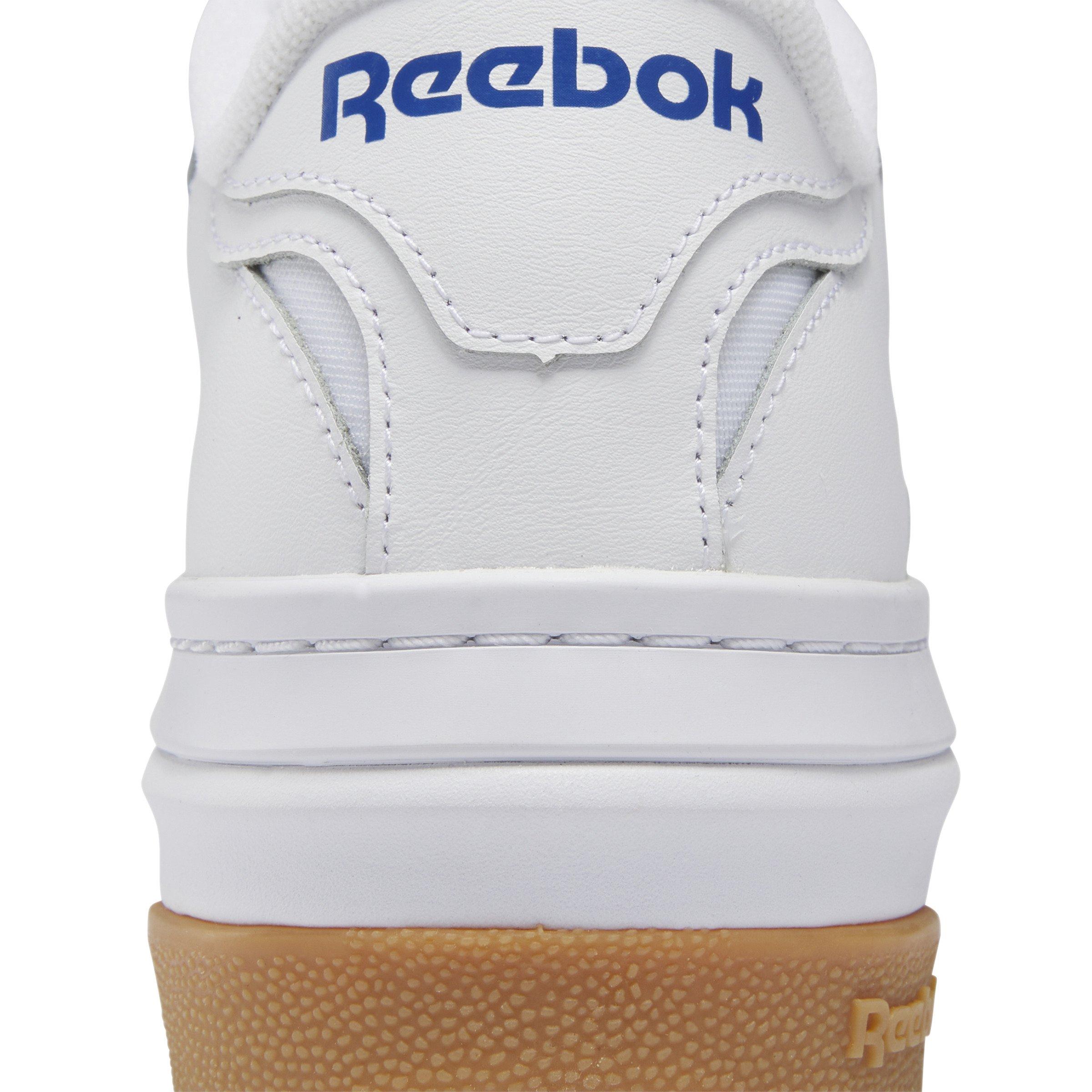 Reebok Club C Extra "Ftwr White/Blue/Gum" Women's Shoe - WHITE Thumbnail View 8