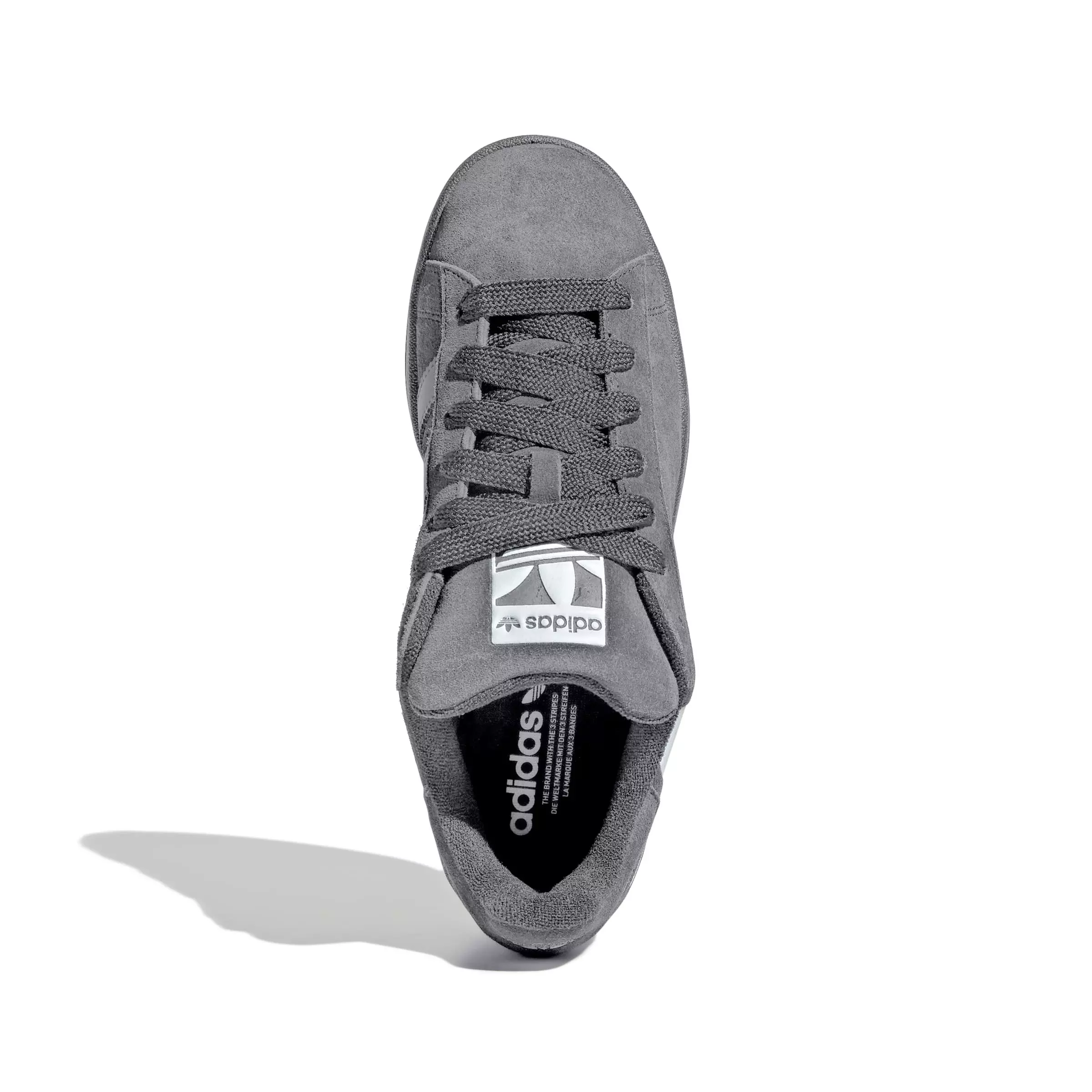 adidas Originals Campus 00s "Grey Three/Ftwr White/Gum 3" Men's Shoe - GREY/WHITE/GUM