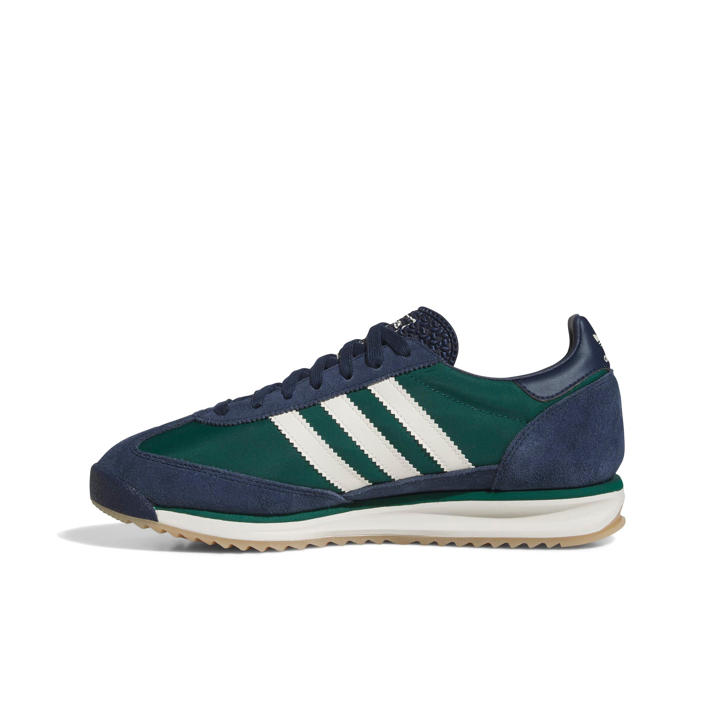 adidas Originals SL 72 RS "Night Indigo/Off White/Collegiate Green" Men's Shoe - INDIGO/OFF WHITE/GREEN Thumbnail View 2