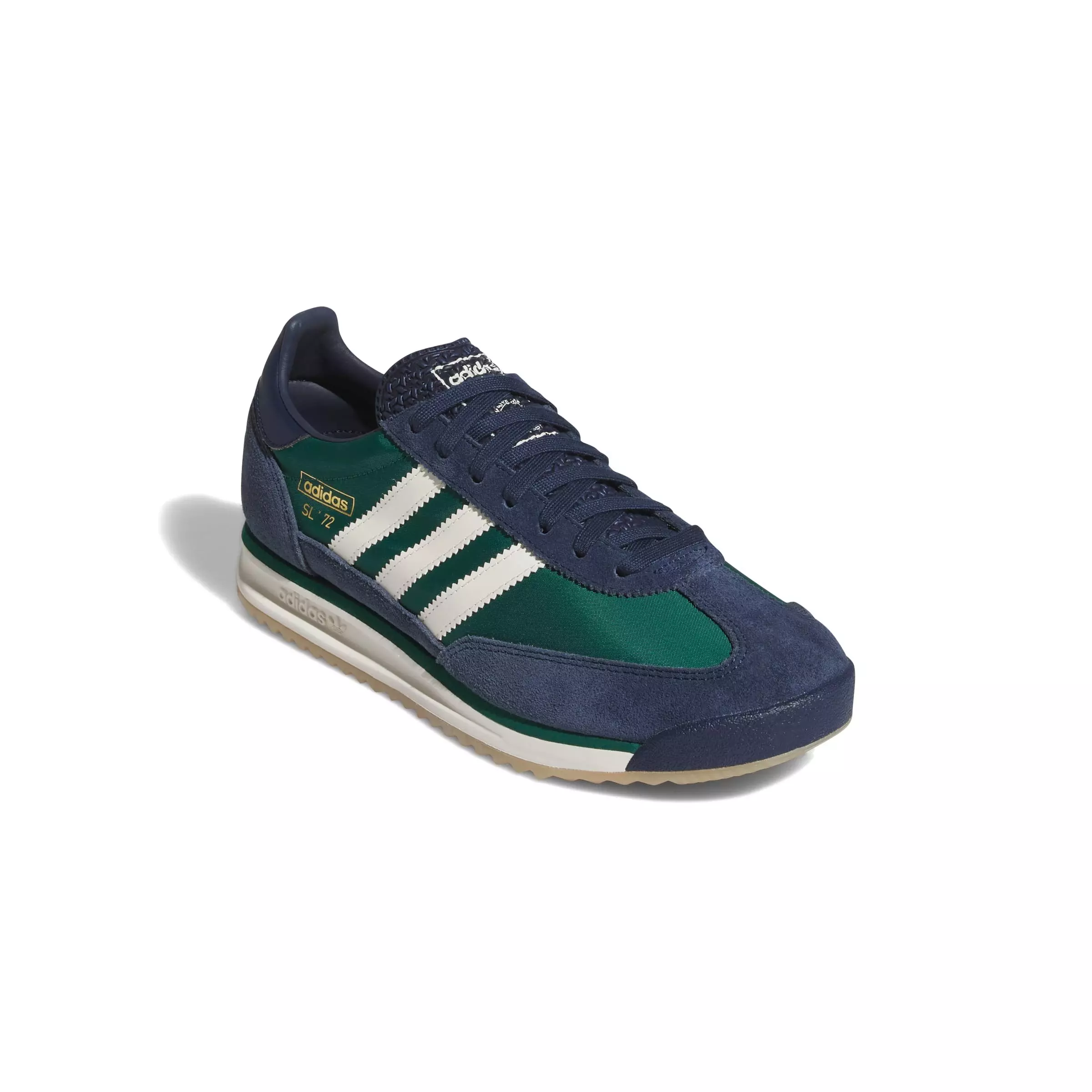 adidas Originals SL 72 RS "Night Indigo/Off White/Collegiate Green" Men's Shoe - INDIGO/OFF WHITE/GREEN