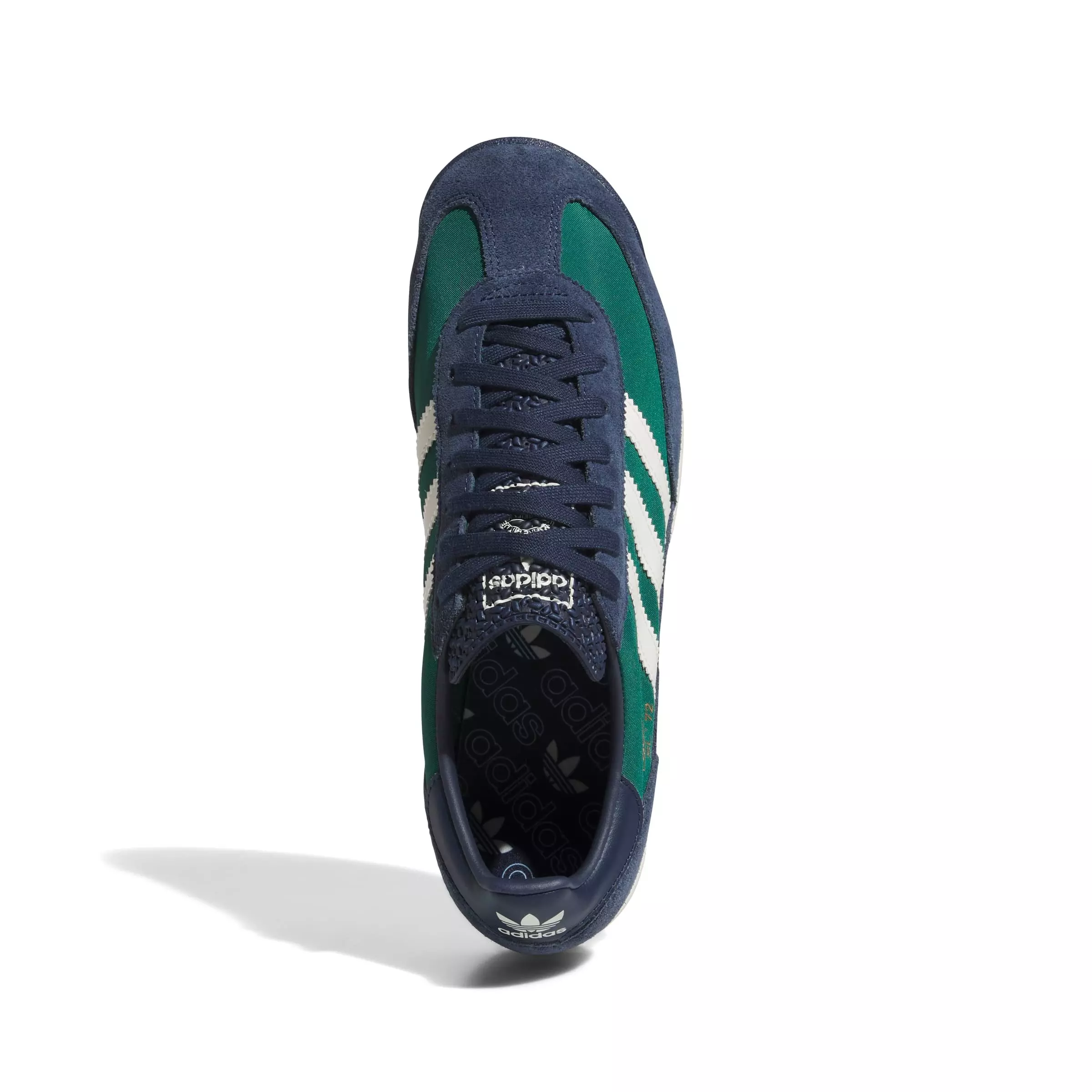 adidas Originals SL 72 RS "Night Indigo/Off White/Collegiate Green" Men's Shoe - INDIGO/OFF WHITE/GREEN