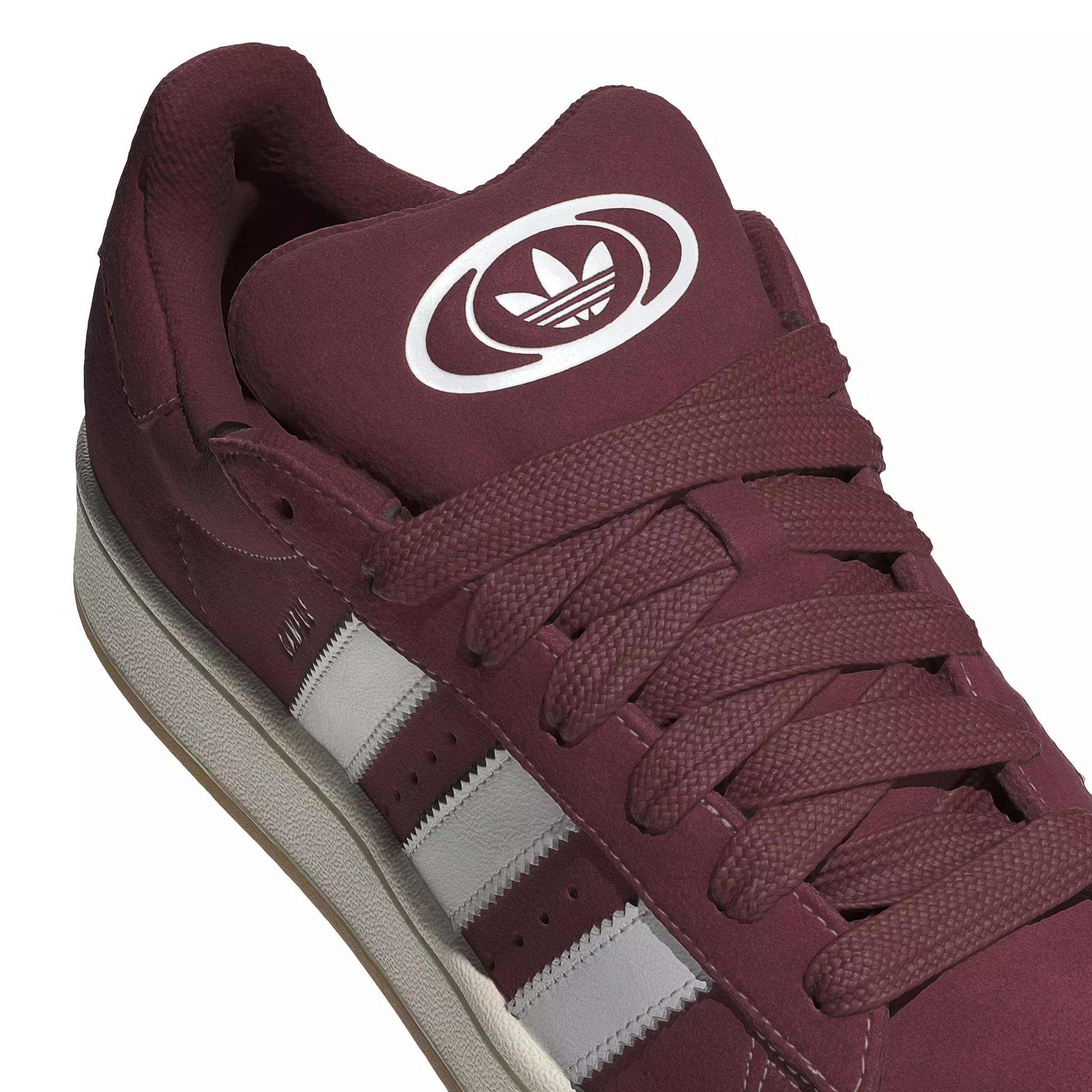adidas Originals Campus 00s "Noble Maroon/Ftwr White/Off White" Men's Shoe - MAROON/WHITE/OFF WHITE