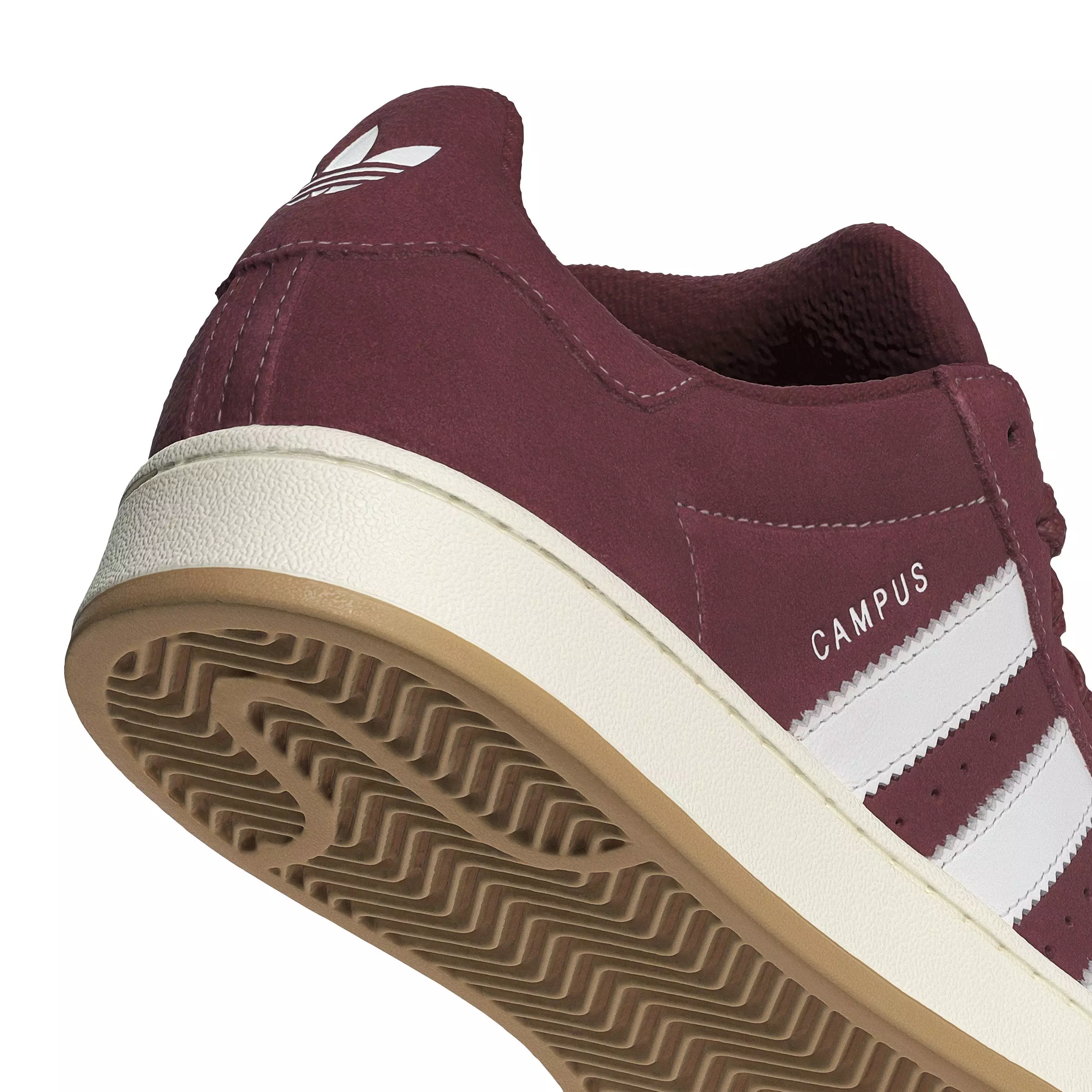 adidas Originals Campus 00s "Noble Maroon/Ftwr White/Off White" Men's Shoe - MAROON/WHITE/OFF WHITE