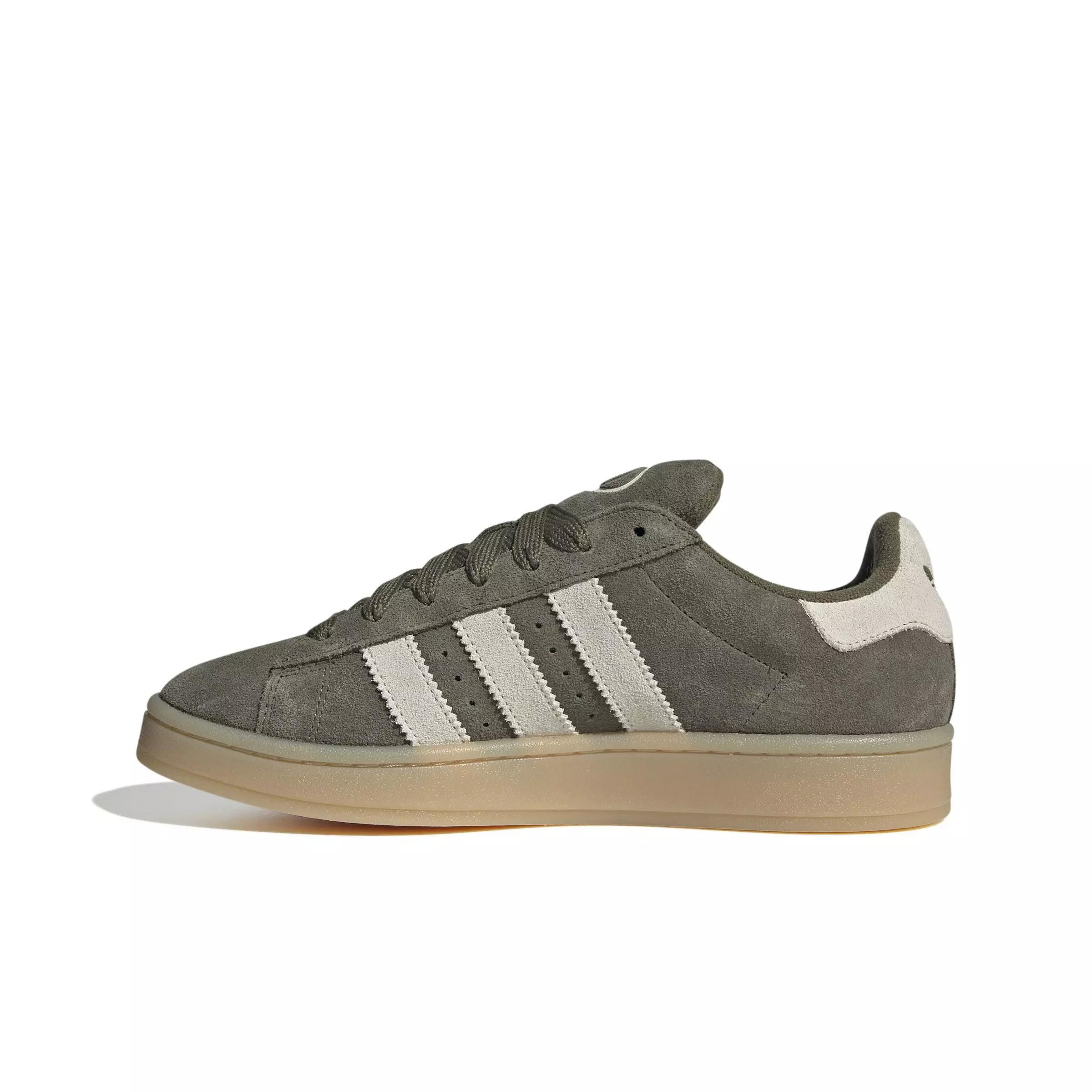 adidas Originals Campus 00s "Medium Dark Khaki/Off White/Gum 3" Men's Shoe - KHAKI/OFF WHITE/GUM