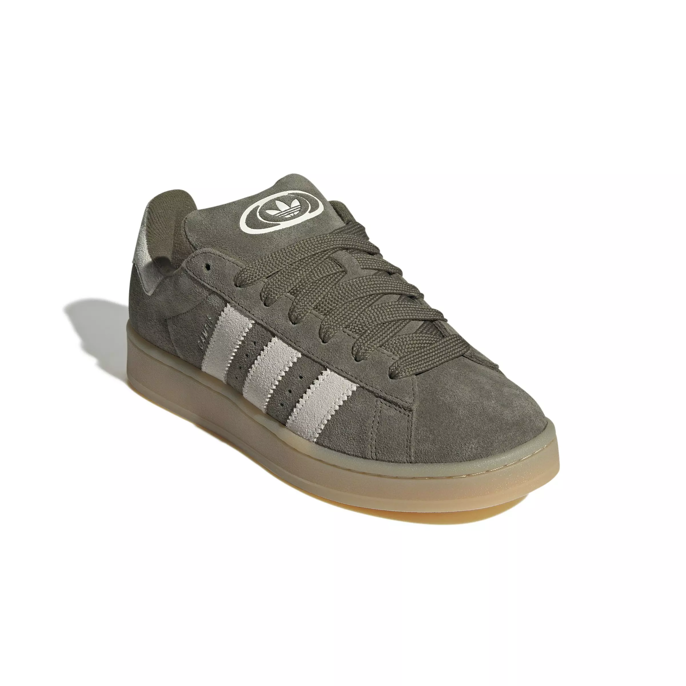 adidas Originals Campus 00s "Medium Dark Khaki/Off White/Gum 3" Men's Shoe - KHAKI/OFF WHITE/GUM