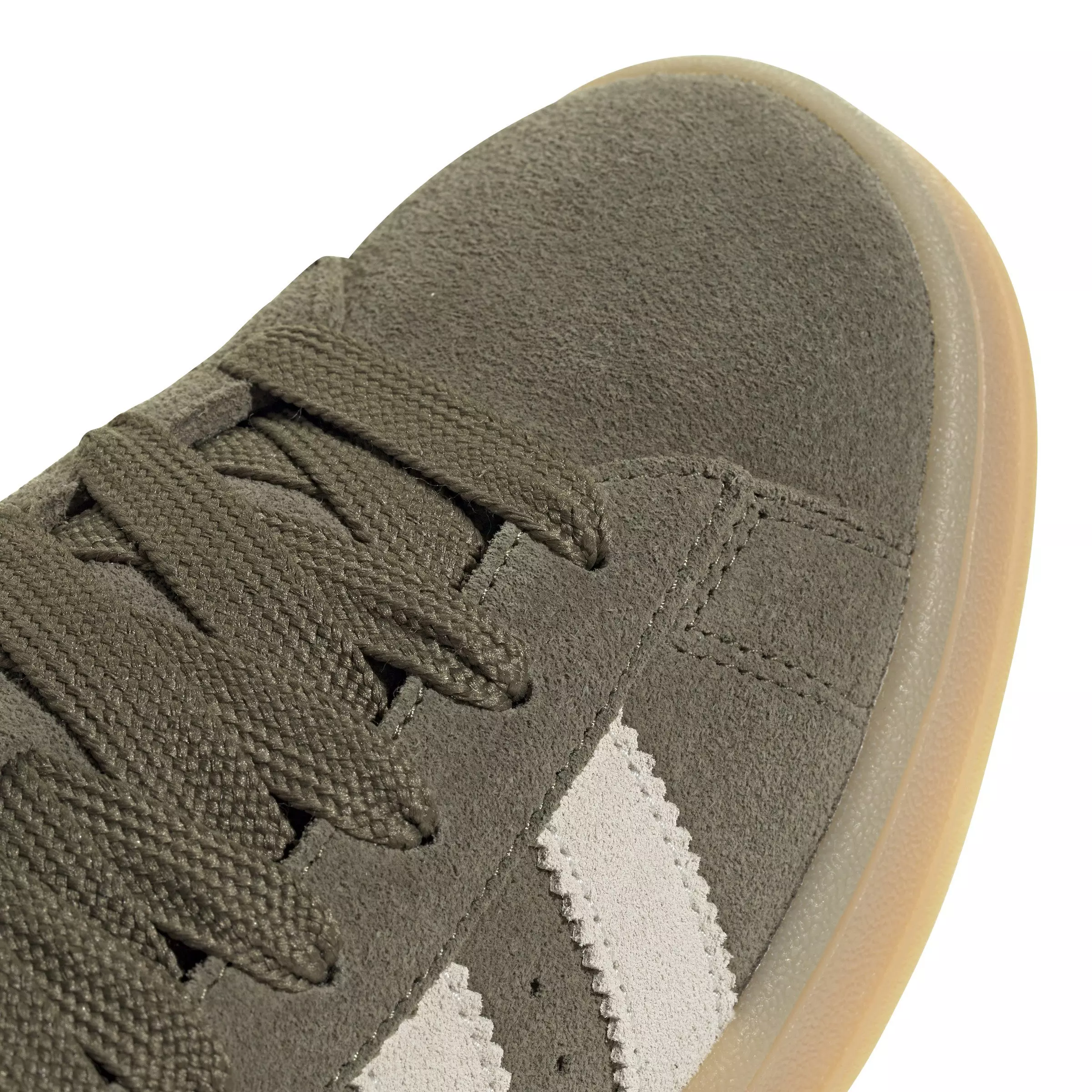 adidas Originals Campus 00s "Medium Dark Khaki/Off White/Gum 3" Men's Shoe - KHAKI/OFF WHITE/GUM