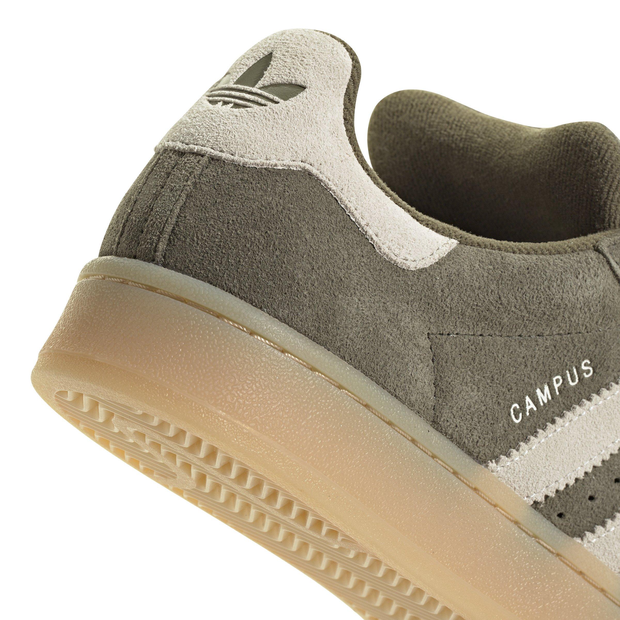 adidas Campus 00s Shoes - Medium Dark Khaki/Off White/Gum