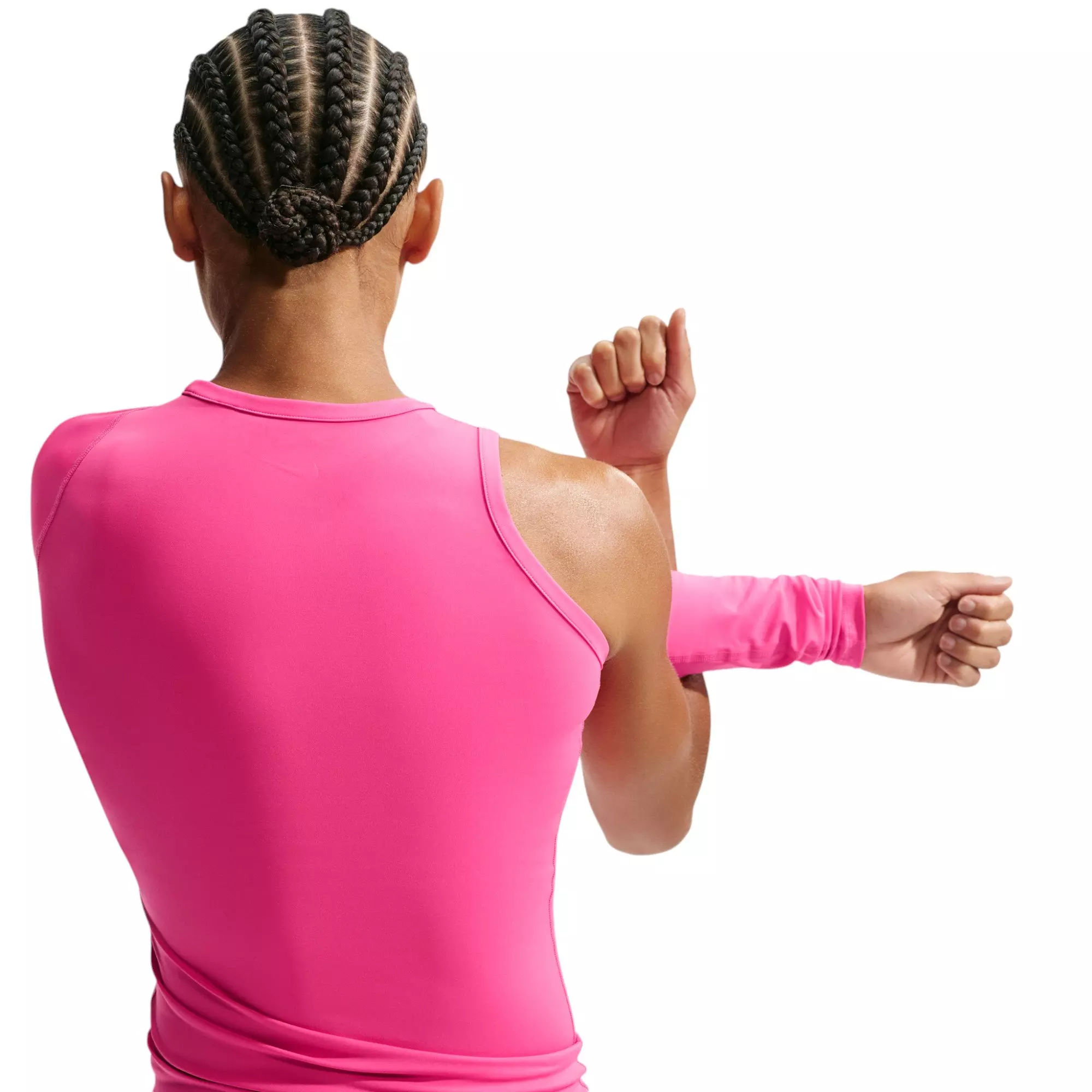 Nike A'Ja Wilson Women's Dri-FIT A'symmetric Reversible Long-Sleeve Top - RED/BLACK