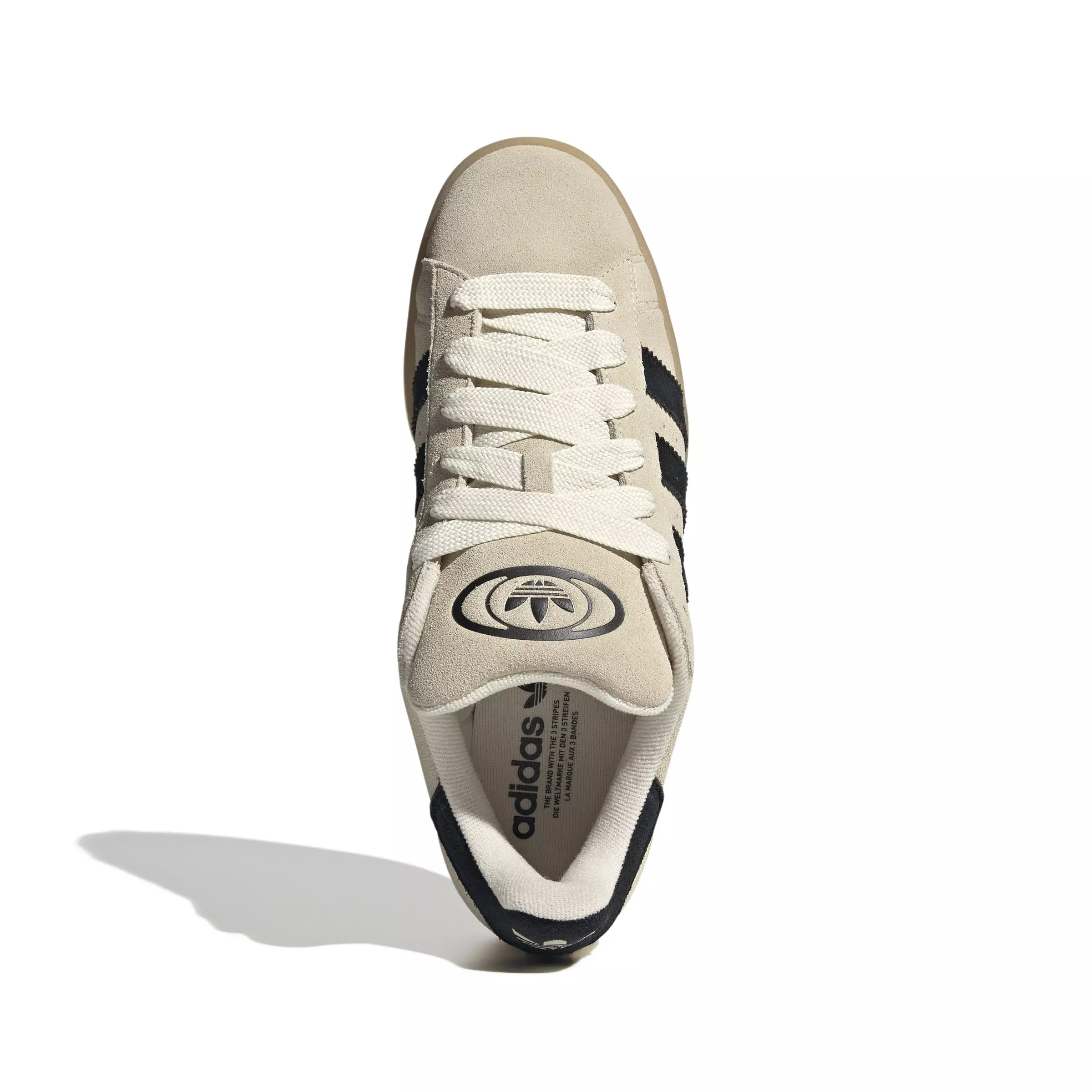 adidas Originals Campus 00s "Gum 3/Cream White/Core Black" Men's Shoe - GUM/WHITE/BLACK