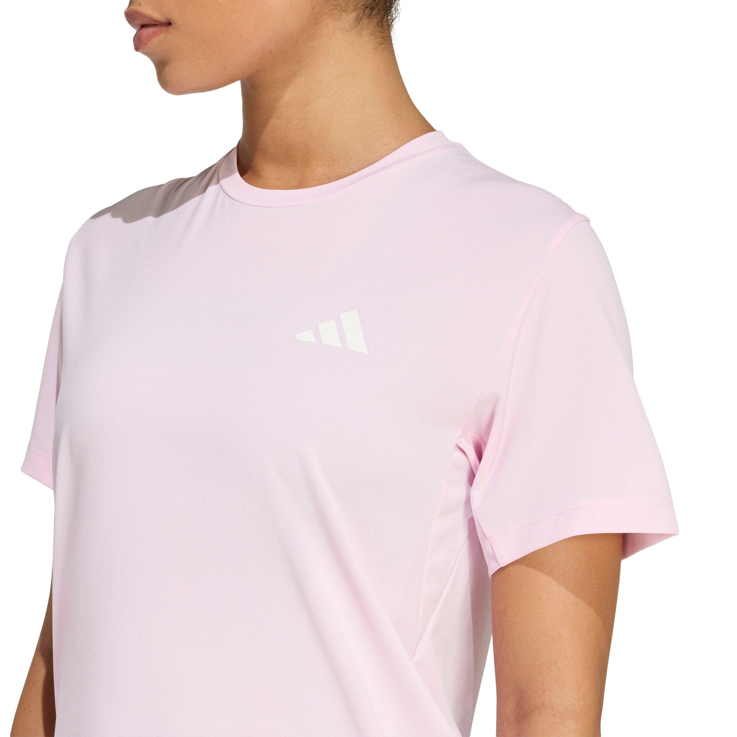 adidas Women's ADI365 Running Climacool Iconic T-Shirt - Light Pink - LIGHT PINK Thumbnail View 3