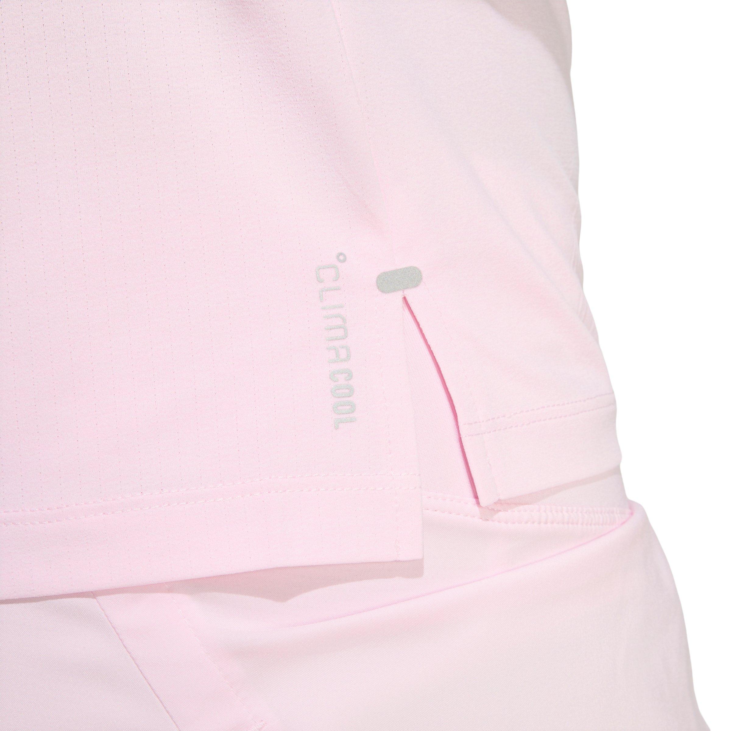 adidas Women's ADI365 Running Climacool Iconic T-Shirt - Light Pink - LIGHT PINK Thumbnail View 4
