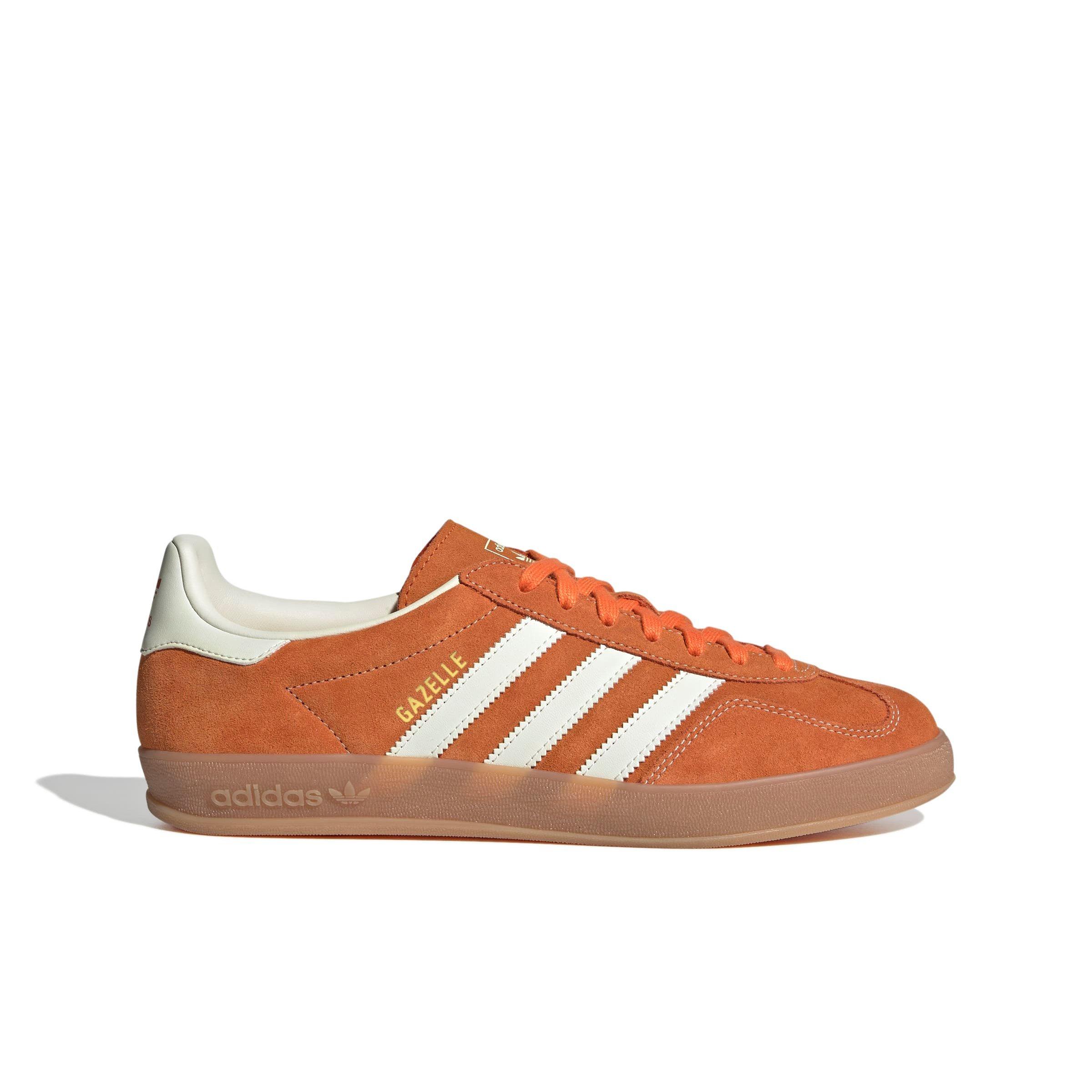 adidas Originals Gazelle "Orange/Off White/Gold Metallic" Men's Shoe - ORANGE/OFF WHITE/GOLD Thumbnail View 1