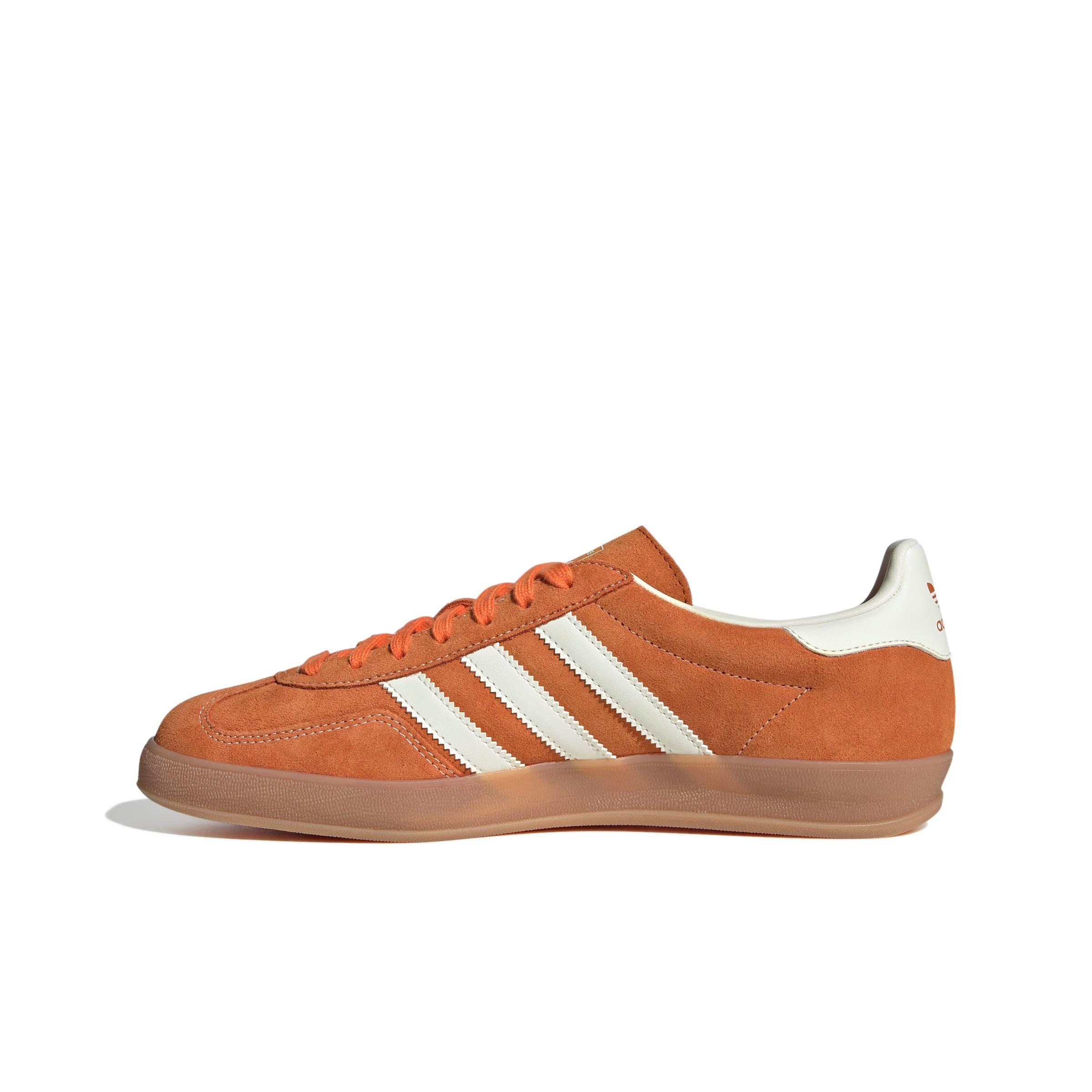 adidas Originals Gazelle "Orange/Off White/Gold Metallic" Men's Shoe - ORANGE/OFF WHITE/GOLD Thumbnail View 2