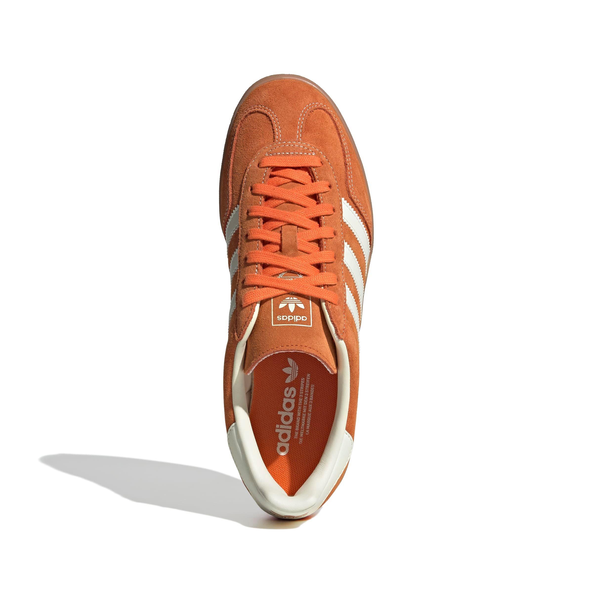 adidas Originals Gazelle "Orange/Off White/Gold Metallic" Men's Shoe - ORANGE/OFF WHITE/GOLD Thumbnail View 5