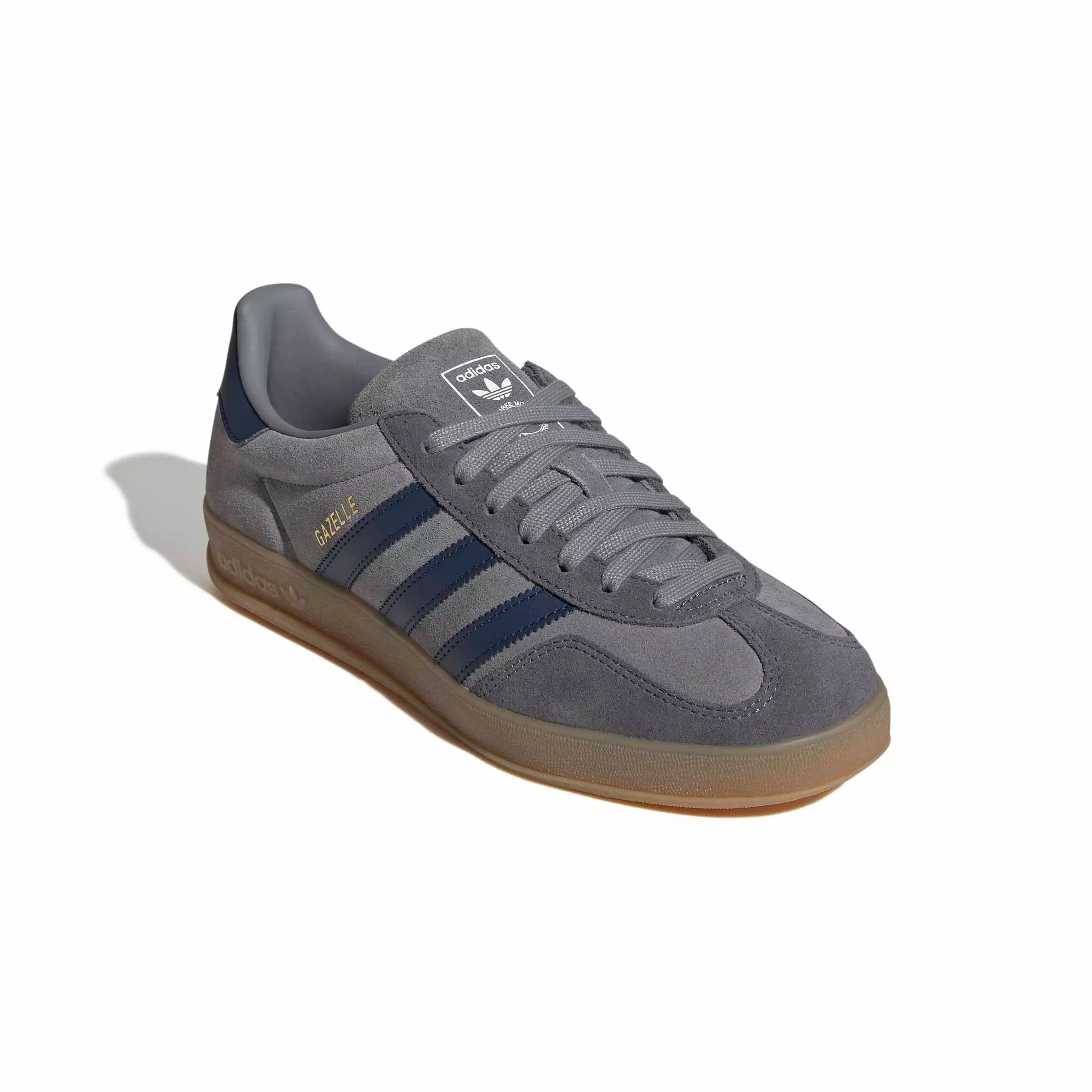 adidas Originals Gazelle "Grey/Night Indigo/Grey Five" Men's Shoe - GREY/INDIGO/GREY
