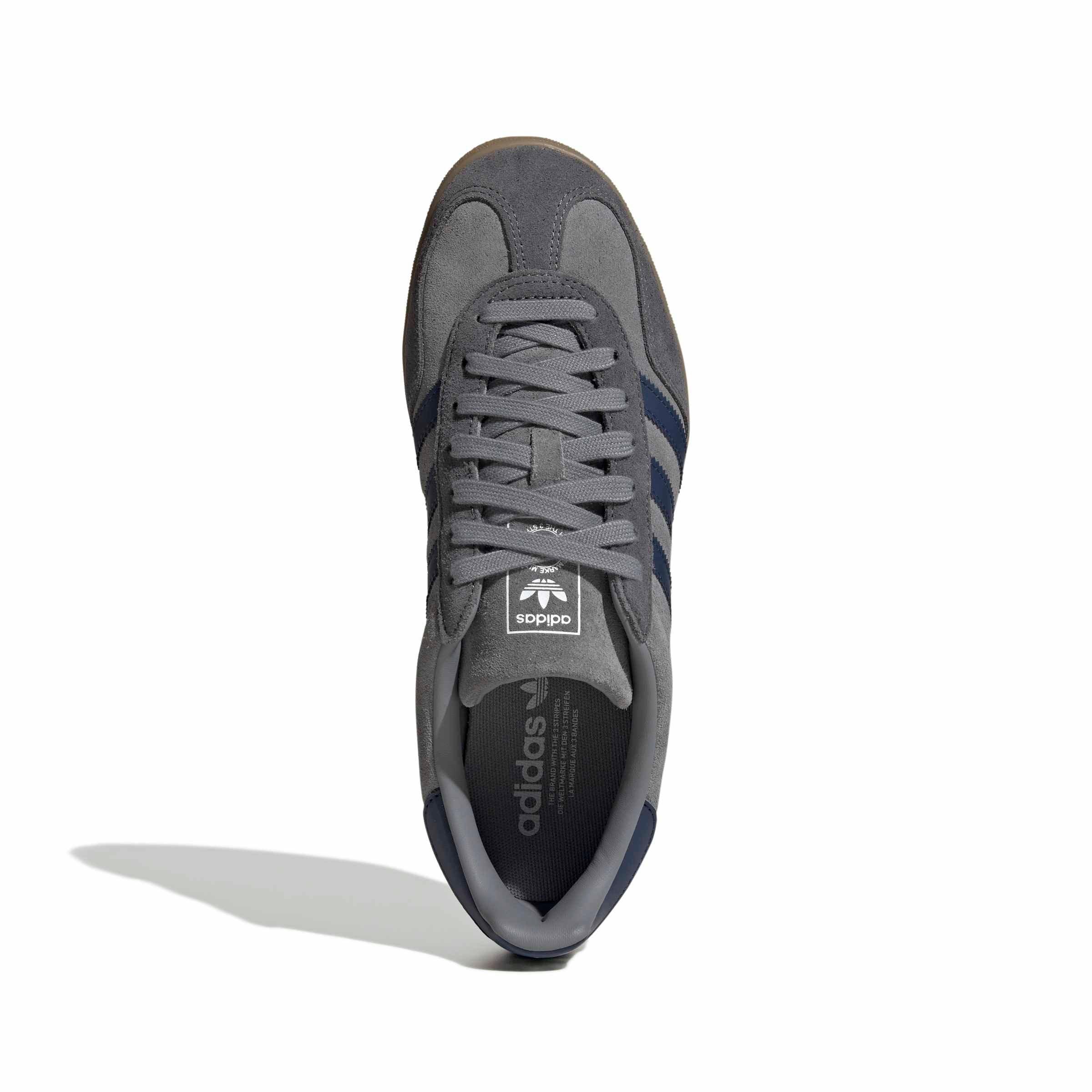 adidas Originals Gazelle "Grey/Night Indigo/Grey Five" Men's Shoe - GREY/INDIGO/GREY Thumbnail View 7