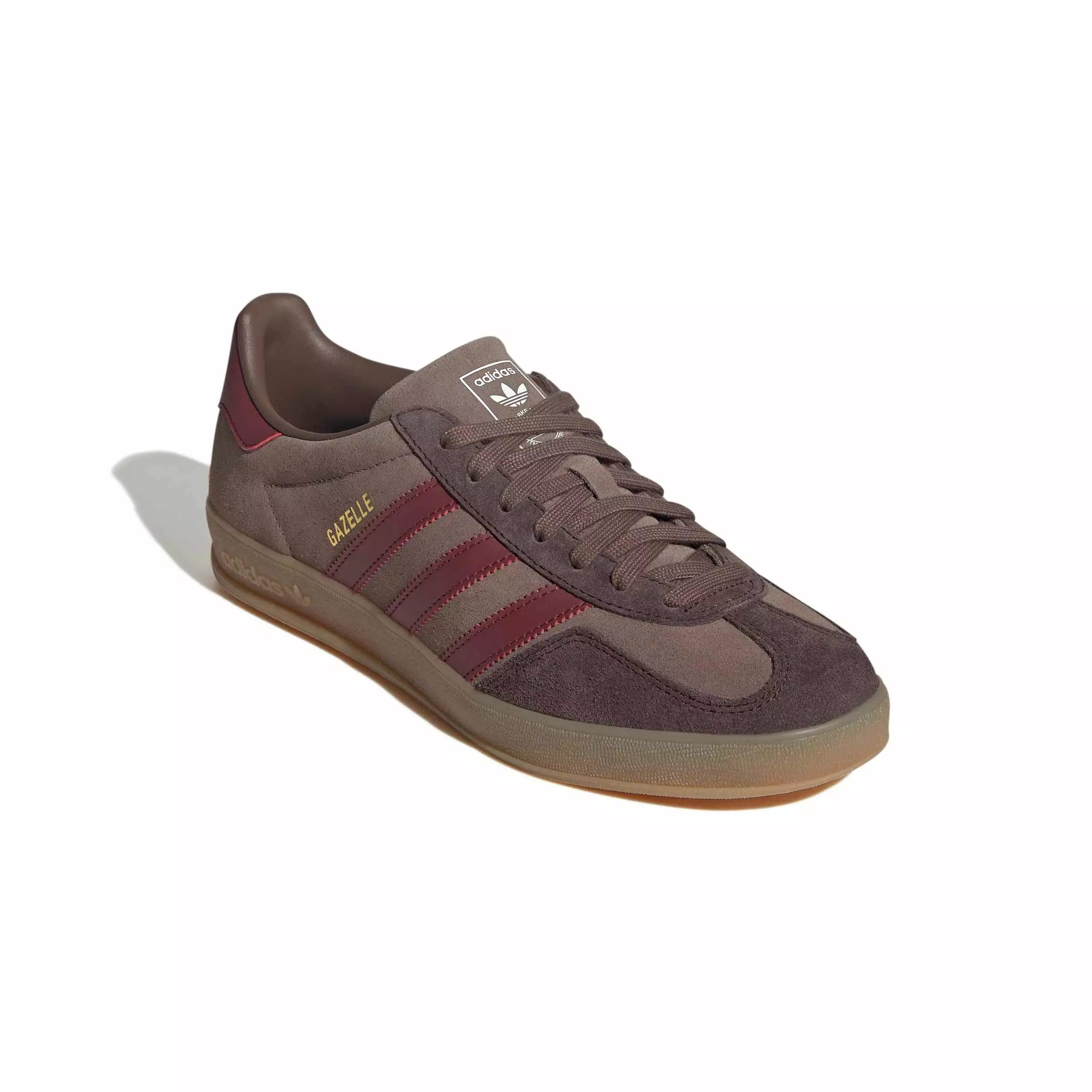 adidas Originals Gazelle "Earth Strata/Shadow Red/Dark Brown" Men's Shoe - STRATA/RED/DK BROWN